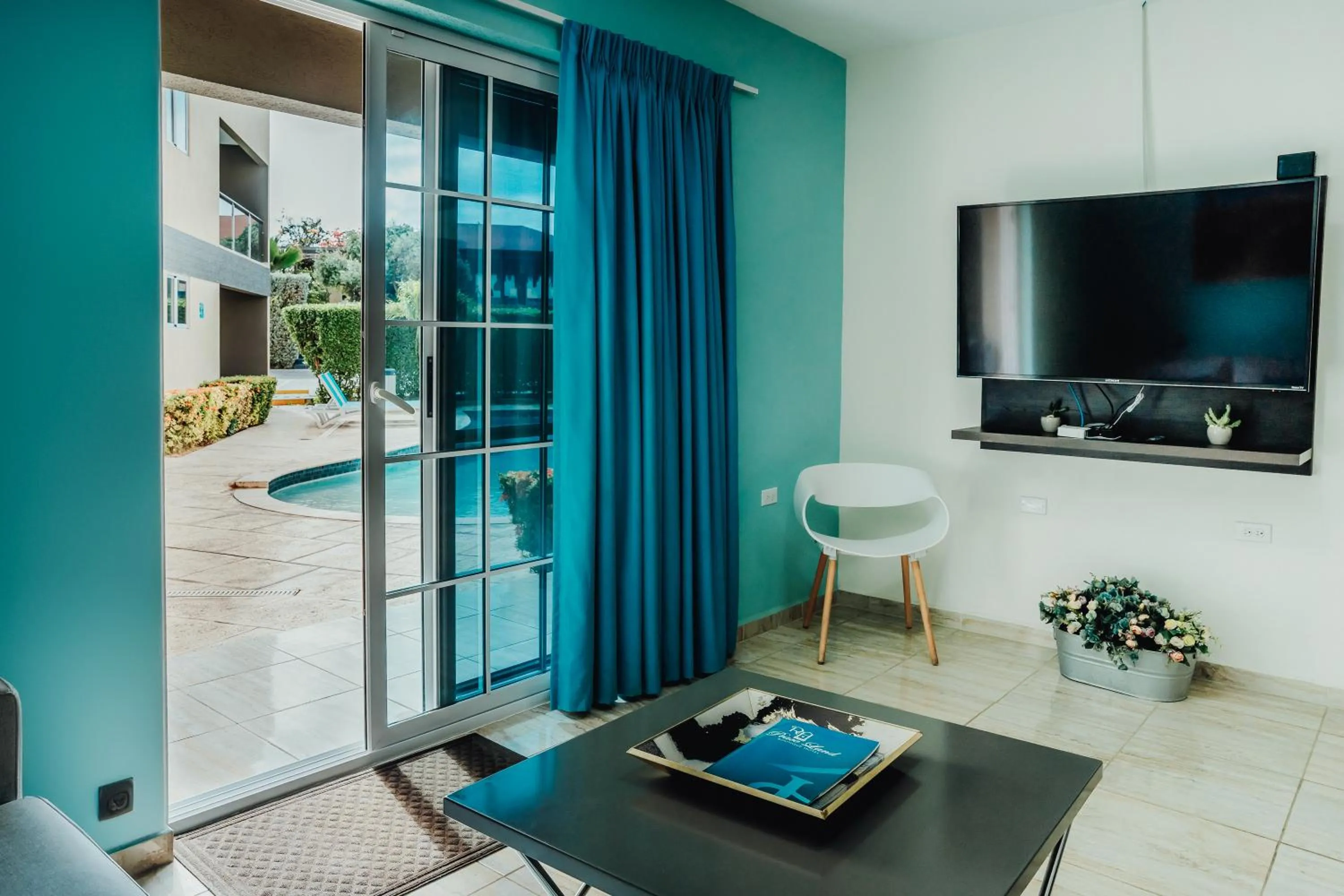 Living room in Hotel RH Boutique Aruba