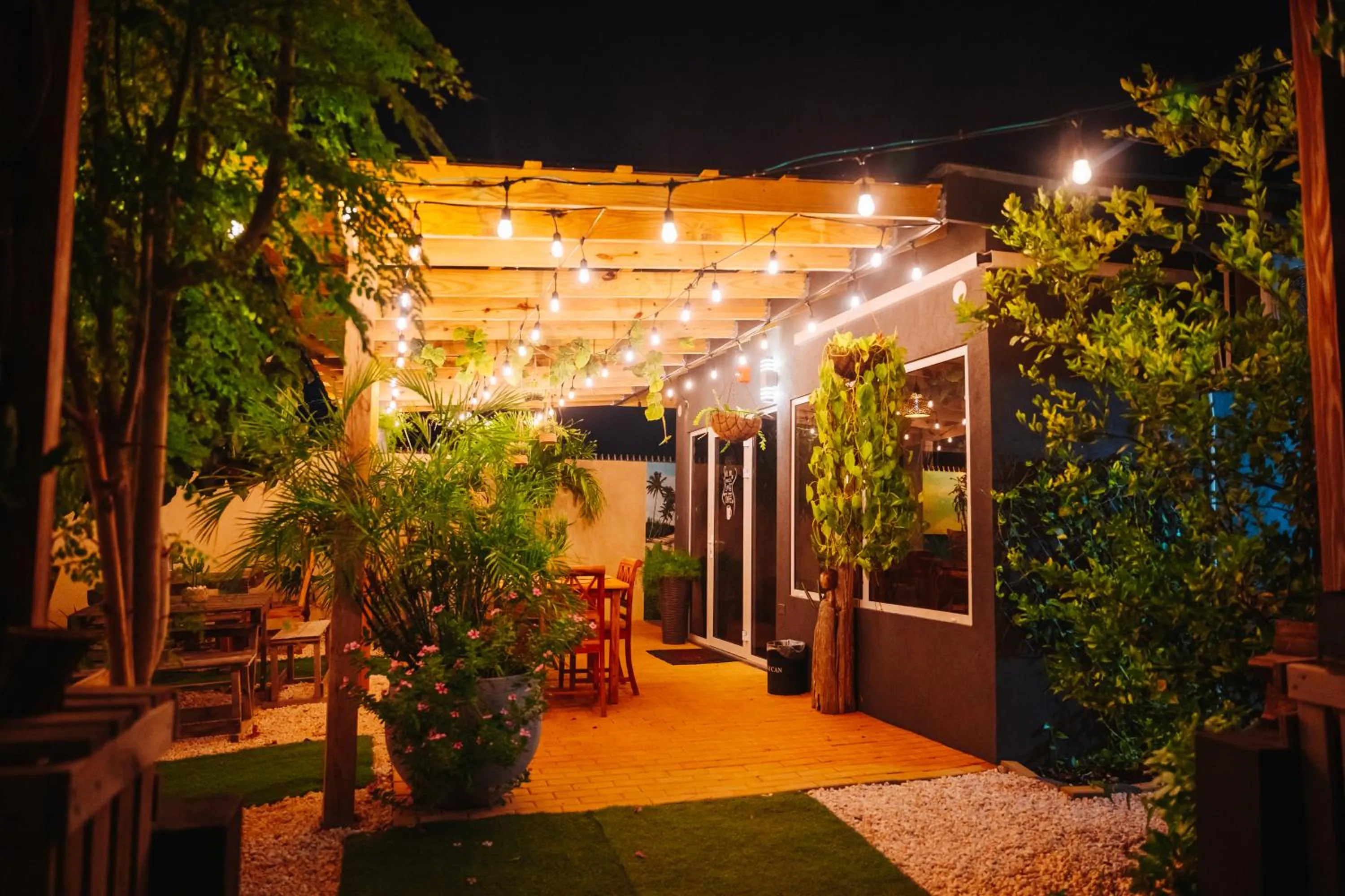 Patio in Hotel RH Boutique Aruba