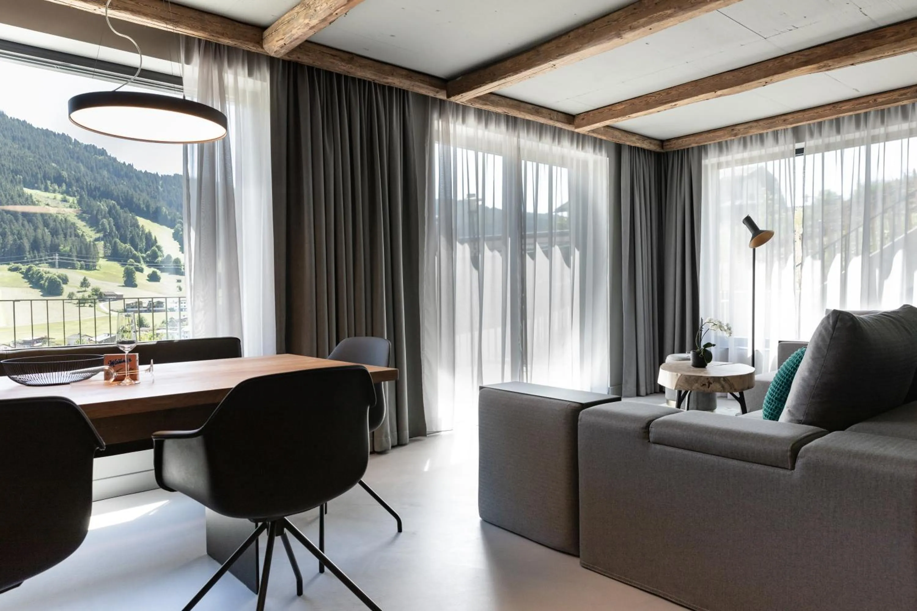 Living room in GOING TRIPLE A apartments WEST