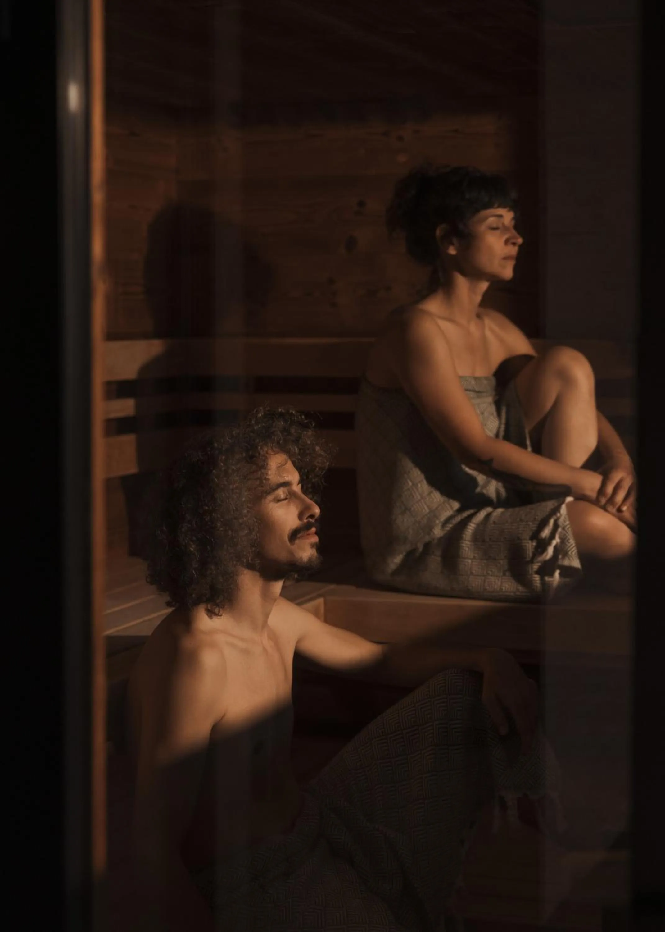 Sauna in GOING TRIPLE A apartments WEST