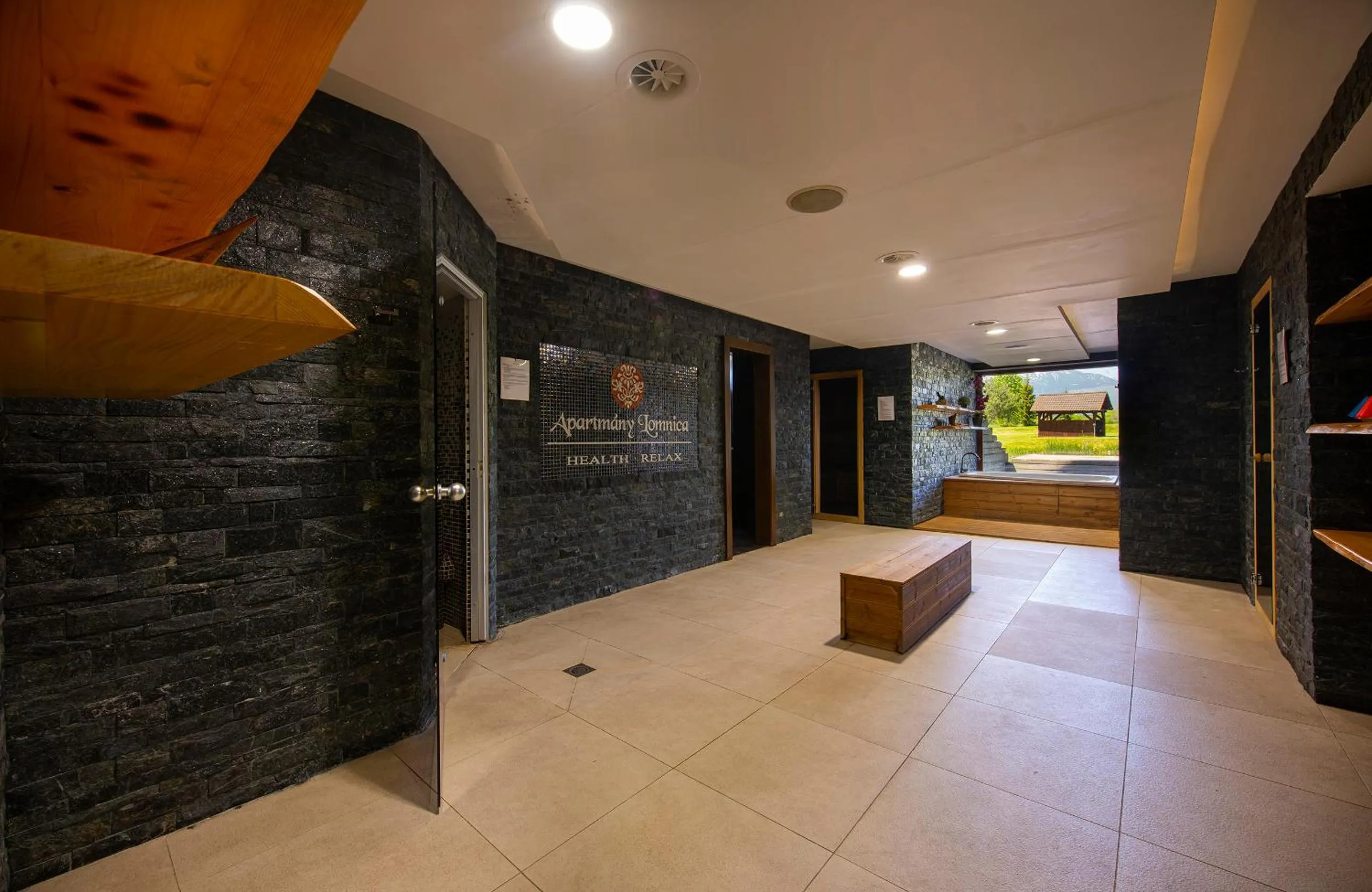 Sauna in Apartmany Sileas