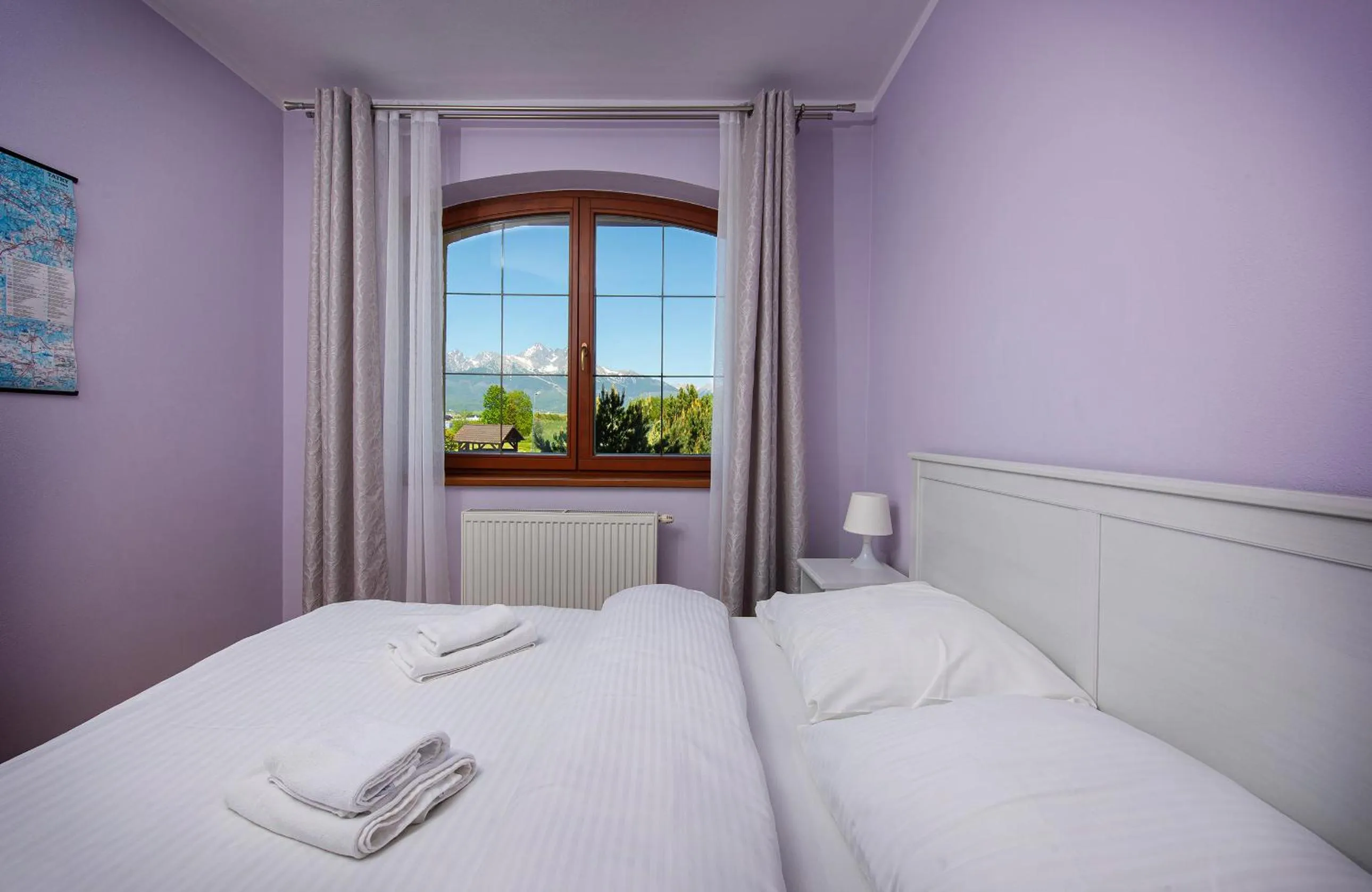 Bedroom, Bed in Apartmany Sileas