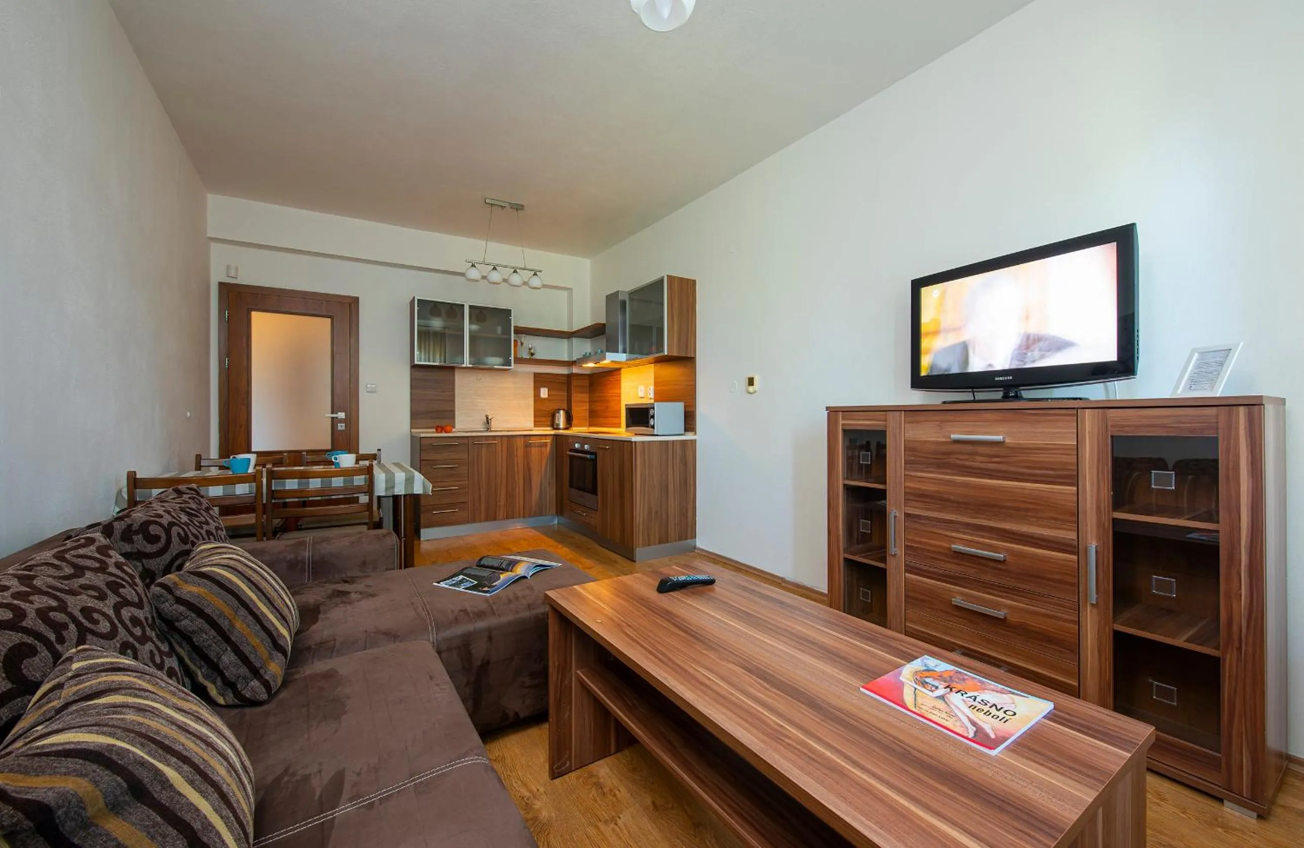 Living room in Apartmany Sileas