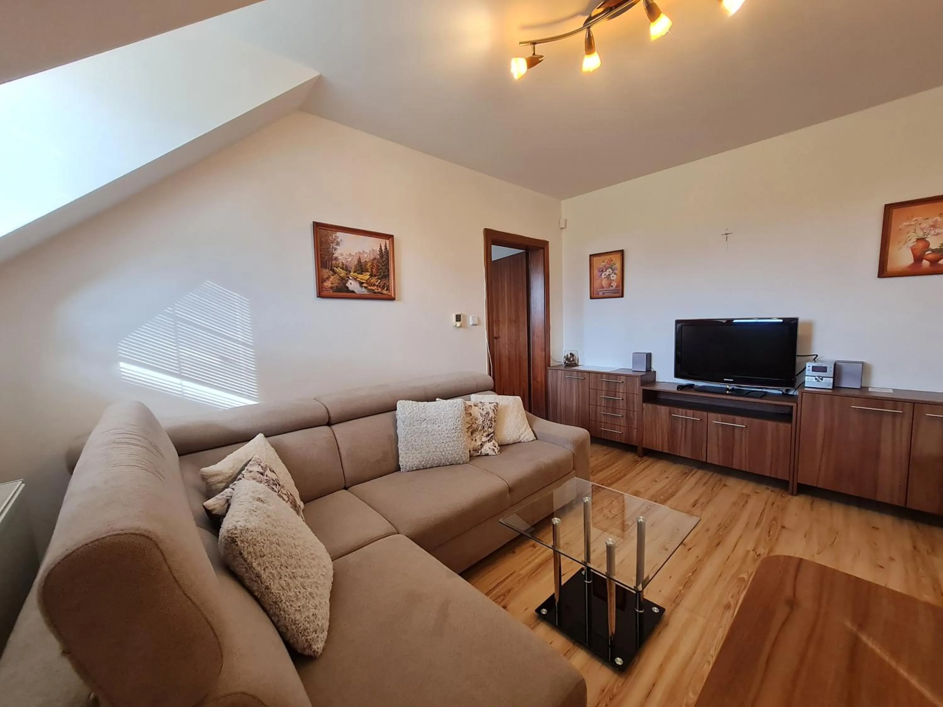 Living room in Apartmany Sileas