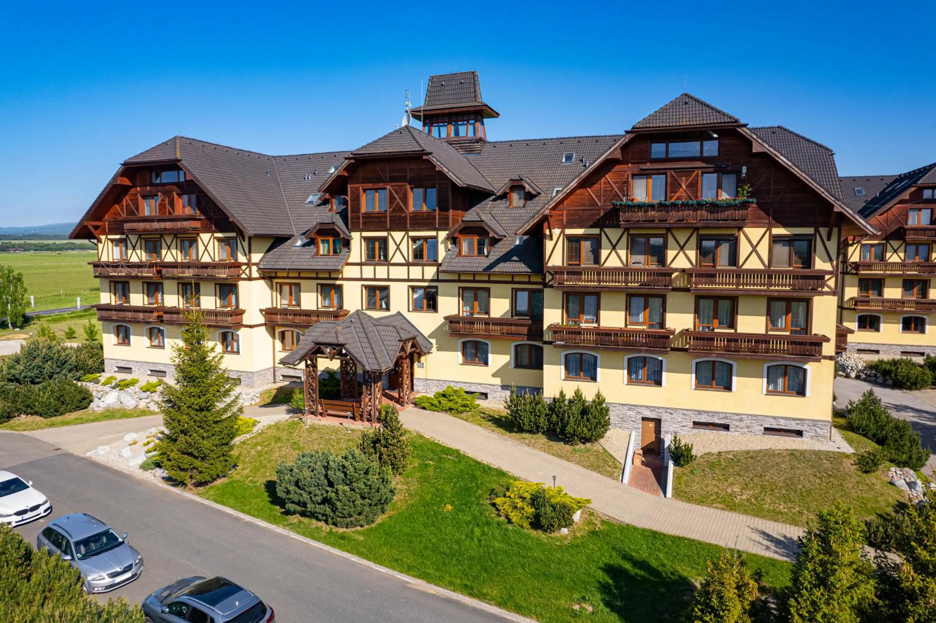 Property building in Apartmany Sileas