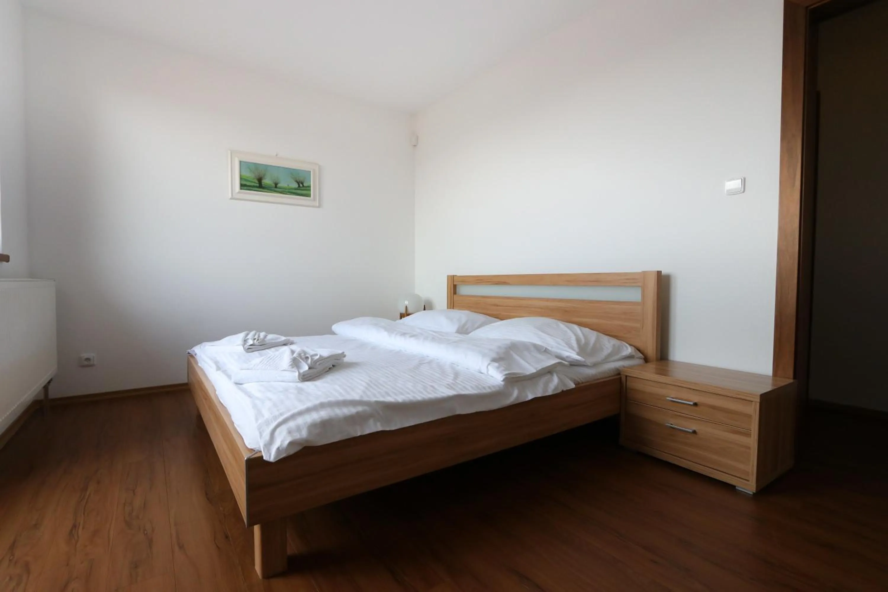 Bedroom, Bed in Apartmany Sileas