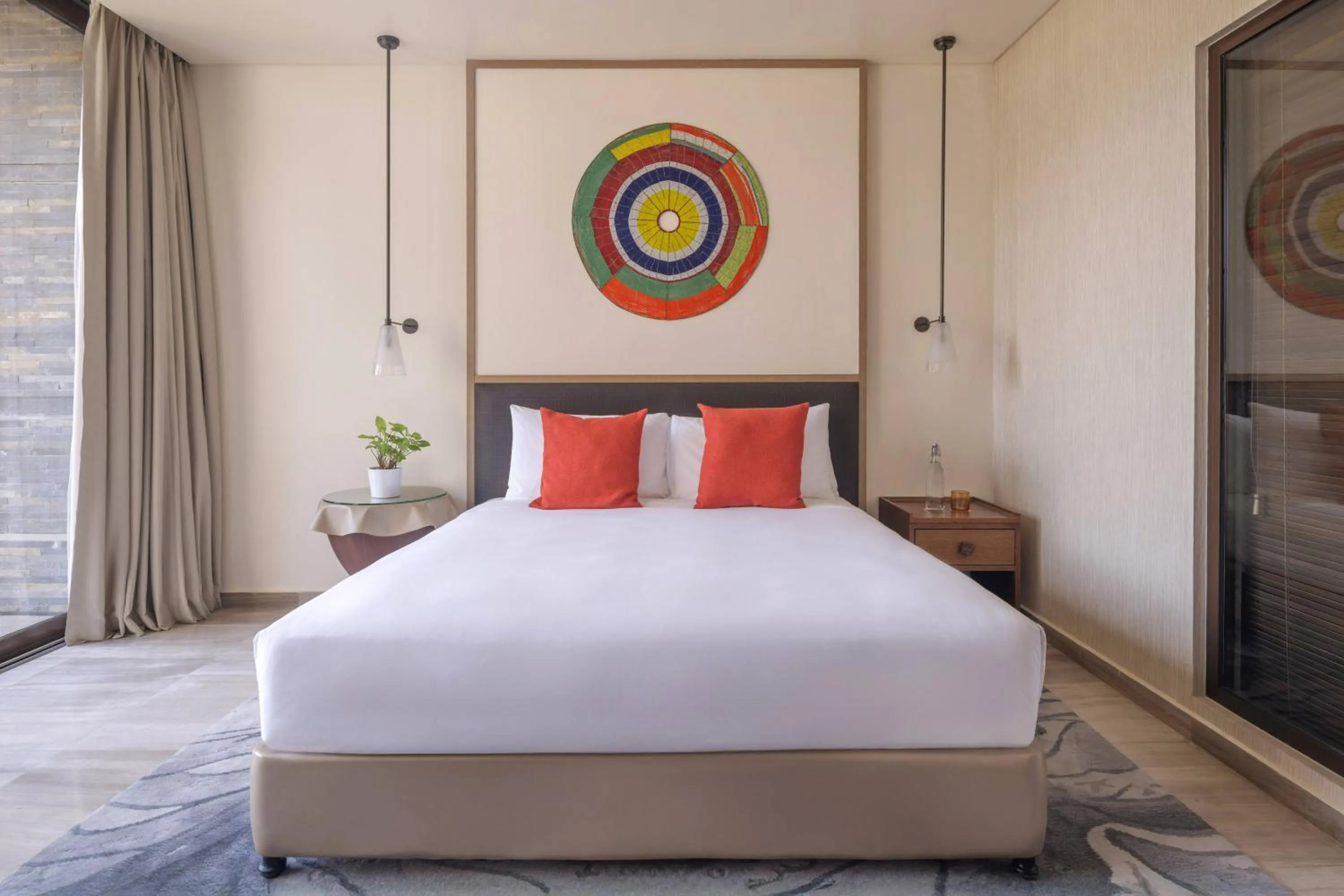 Bed in Gran Meliá Arusha