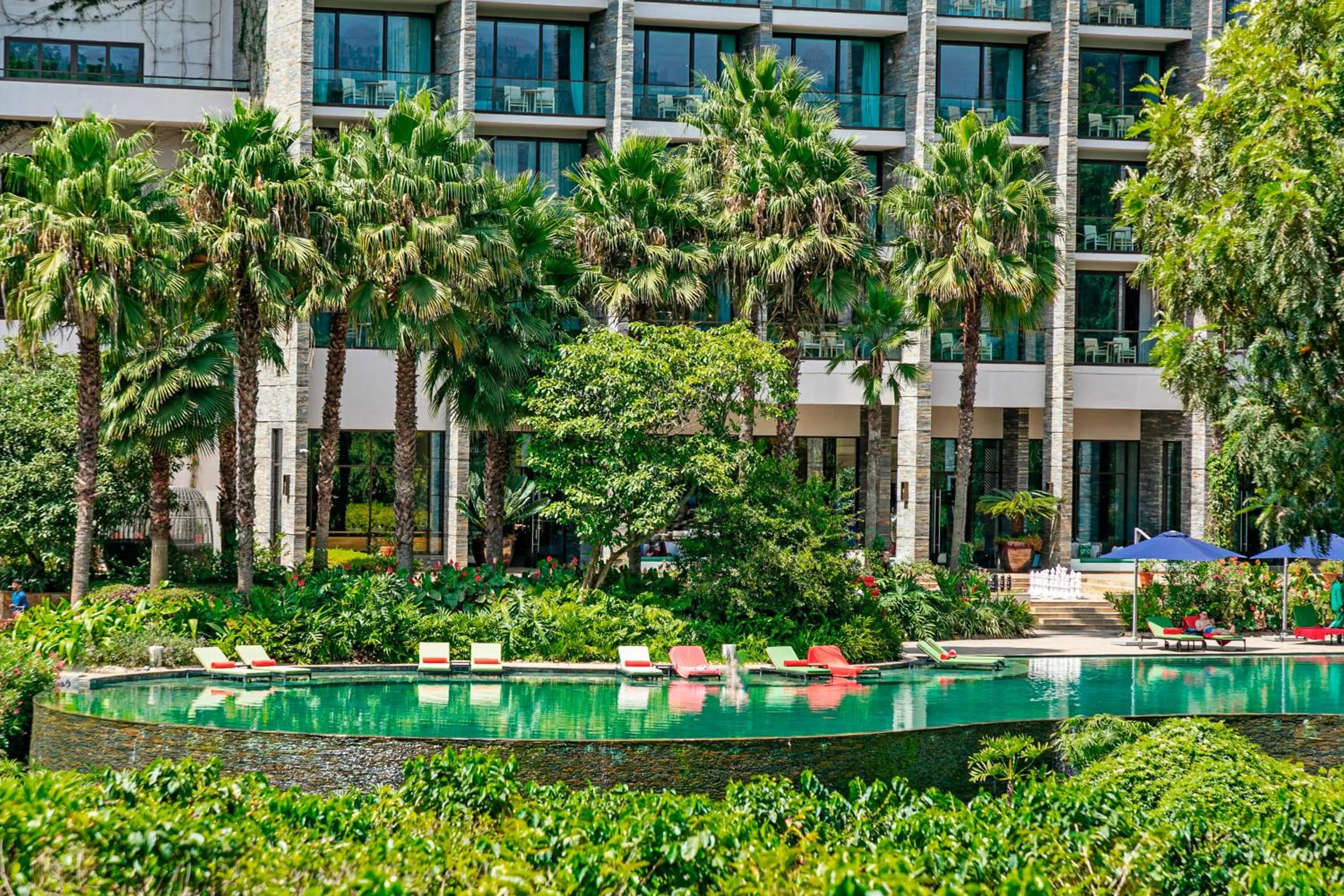 Swimming pool in Gran Melia Arusha