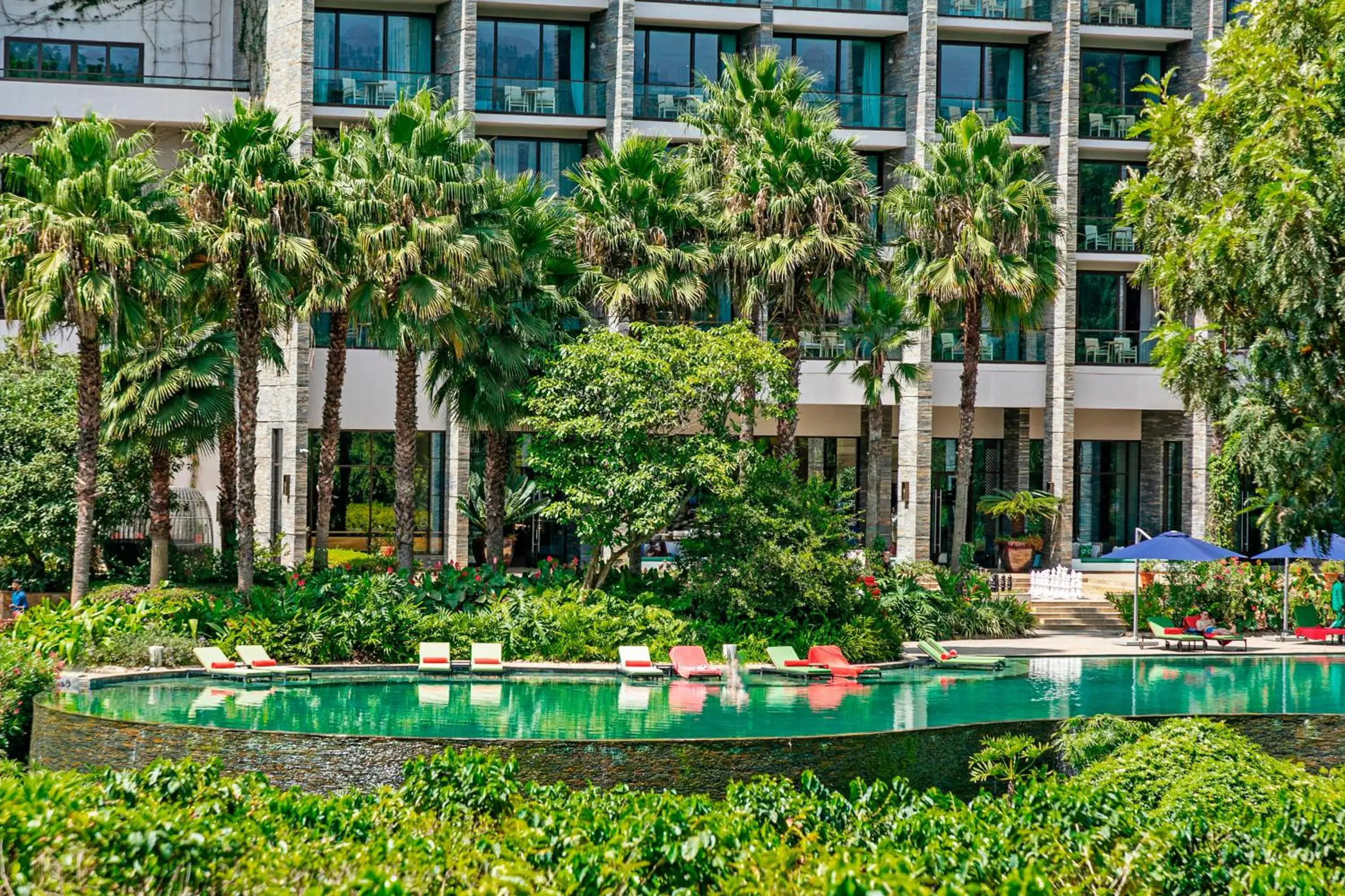 Swimming pool in Gran Melia Arusha Swimming pool in Gran Melia Arusha