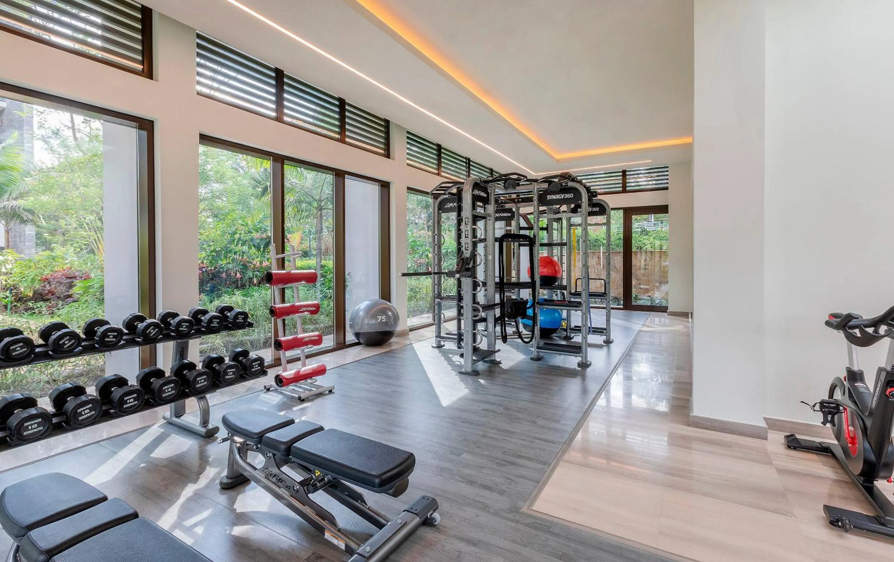 Fitness centre/facilities in Gran Meliá Arusha