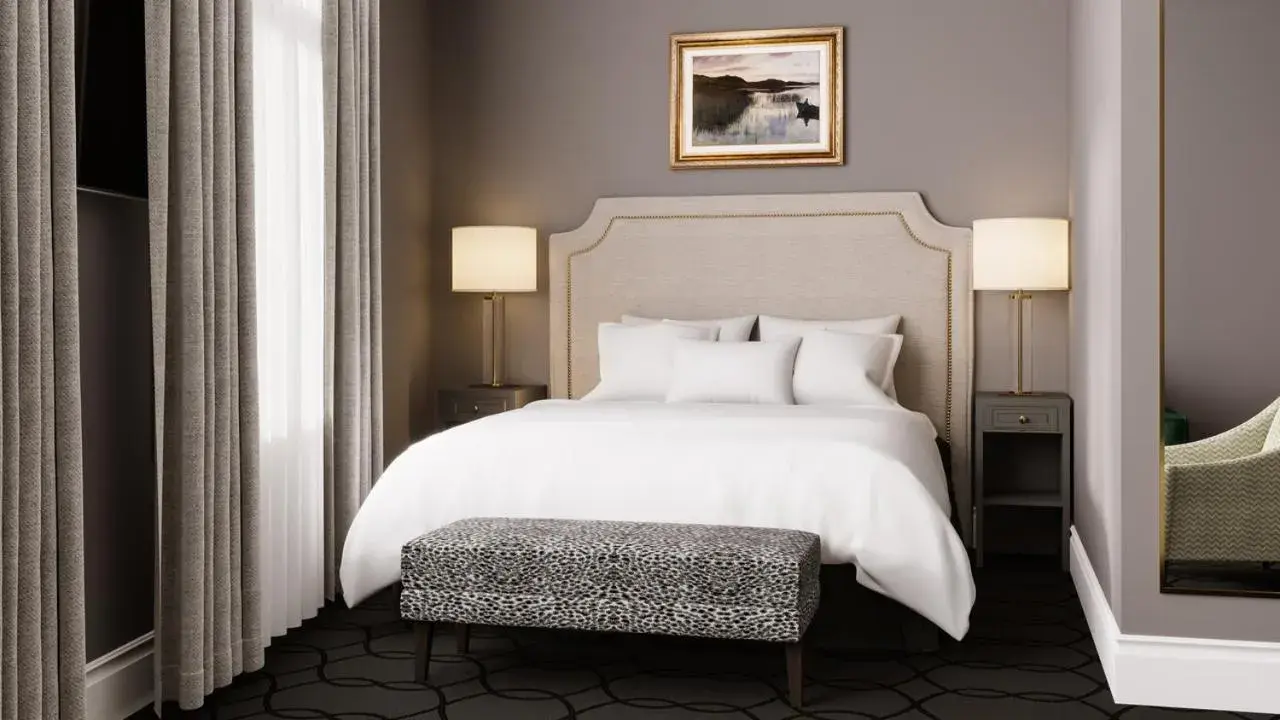 Bed in Hotel Victoria Bed in Hotel Victoria