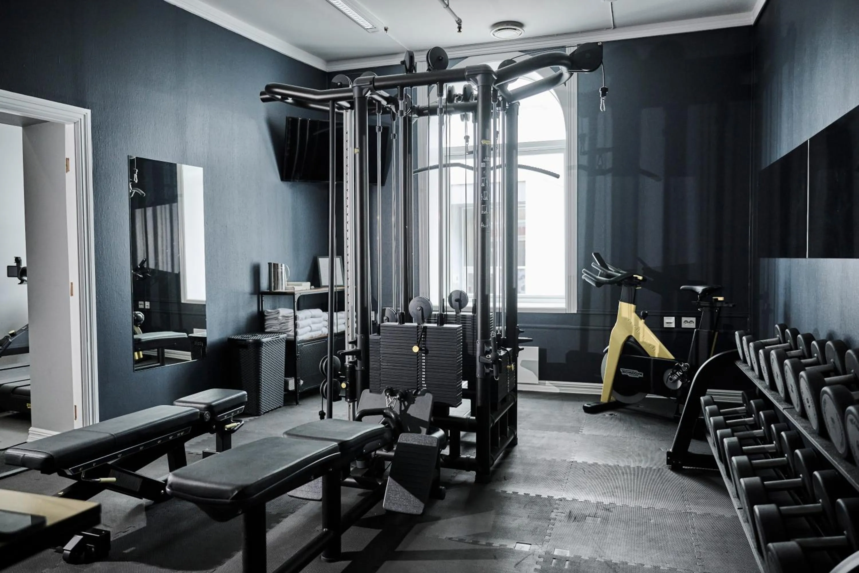 Fitness centre/facilities in Hotel Victoria