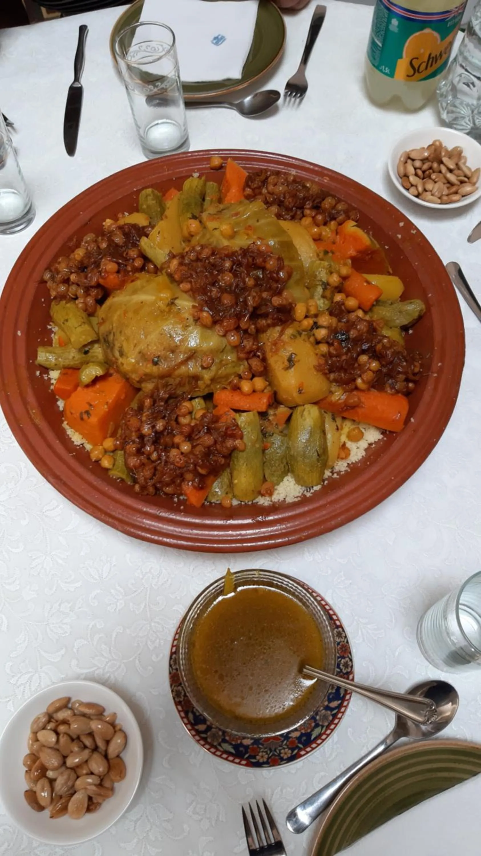 Lunch in Riad AlKATIB Meknès