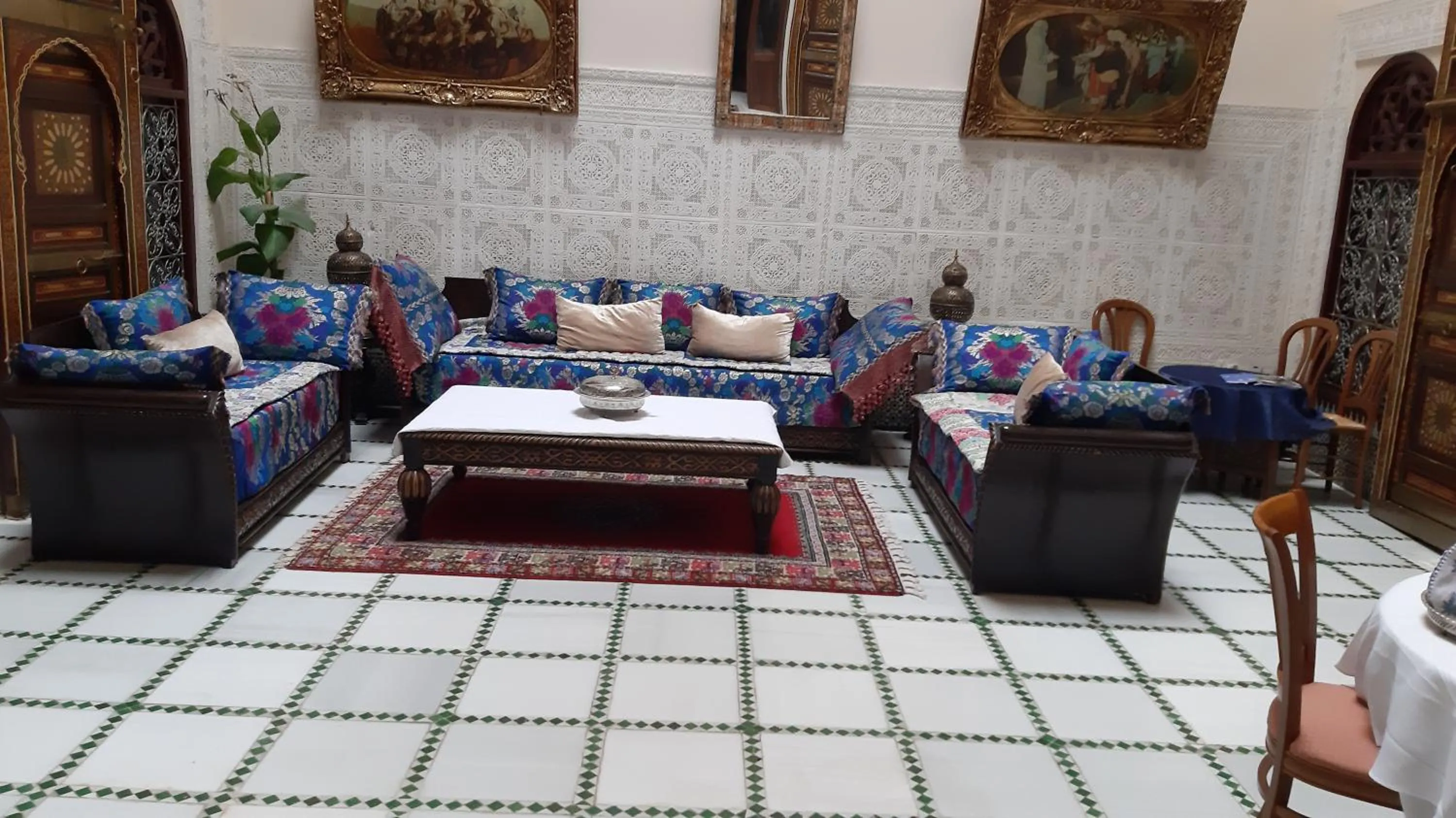 Lobby or reception in Riad AlKATIB Meknès