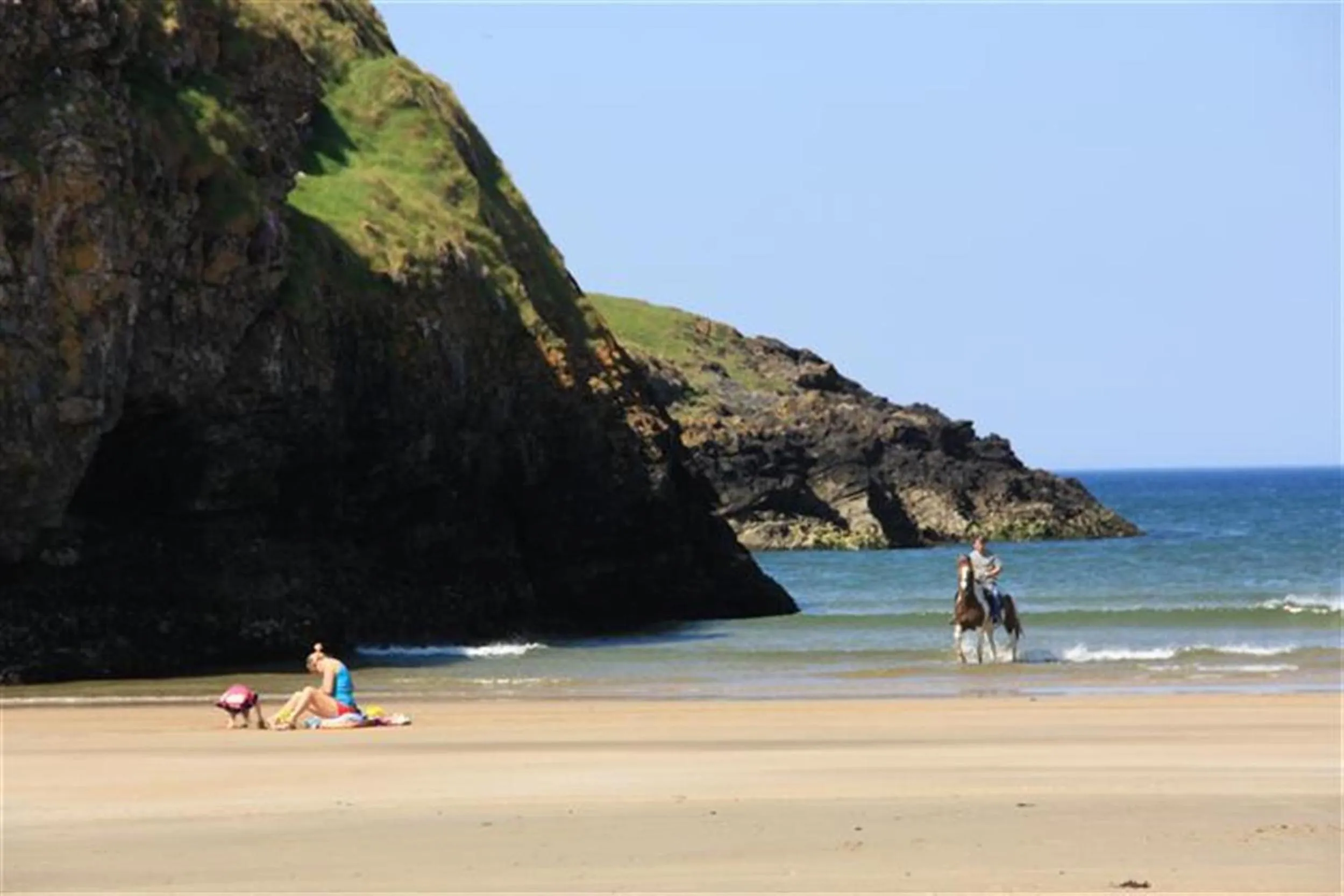 Horse-riding in Rougey Lodge Hostel