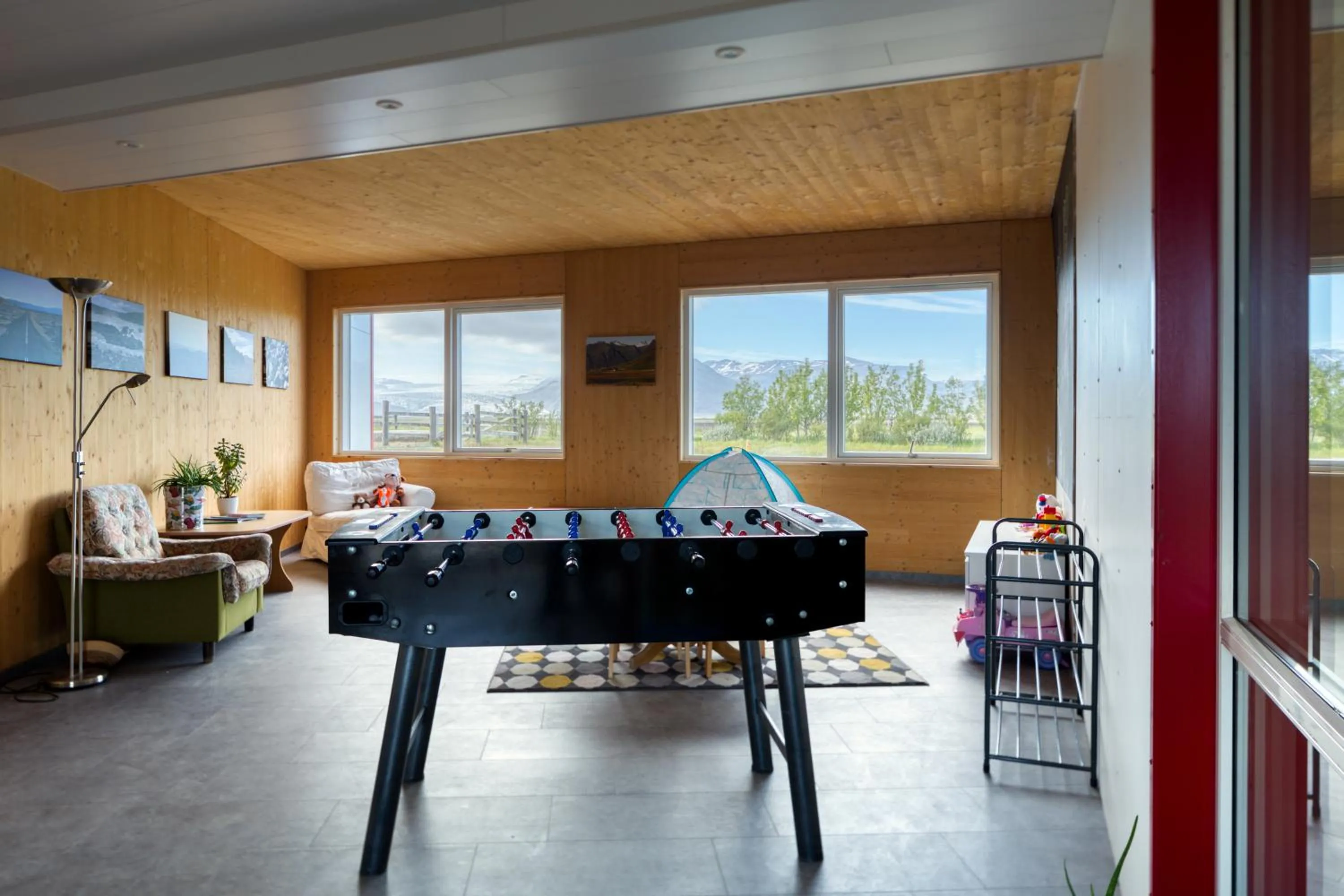 Game Room in Brunnholl Country Guesthouse