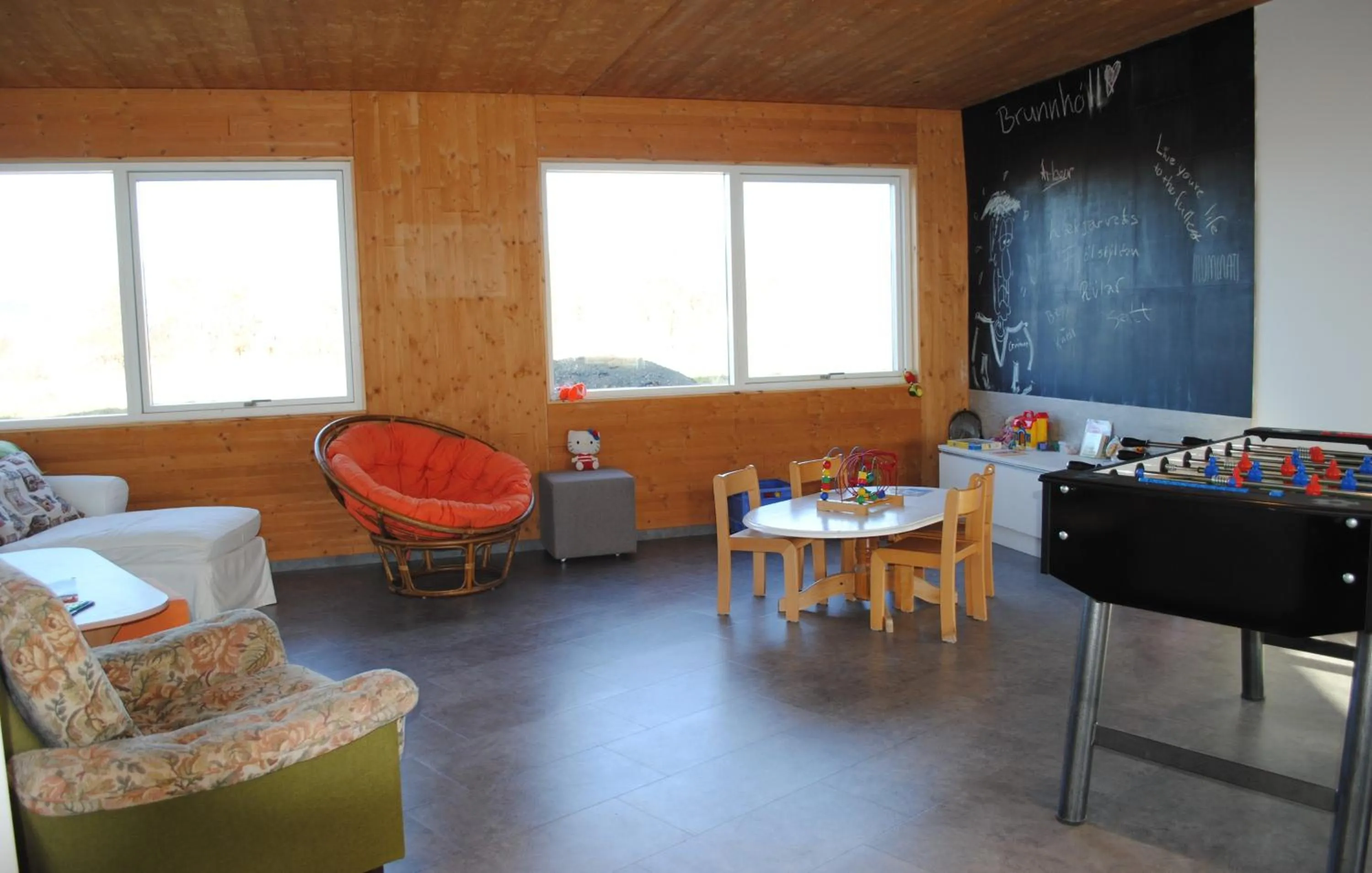 Game Room in Brunnholl Country Guesthouse