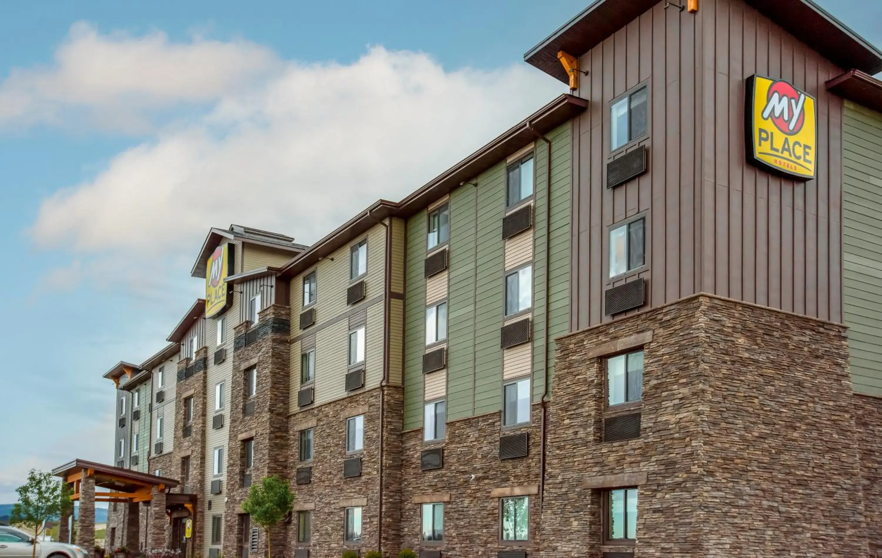Property building in My Place Hotel-Kalispell, MT Property building in My Place Hotel-Kalispell, MT