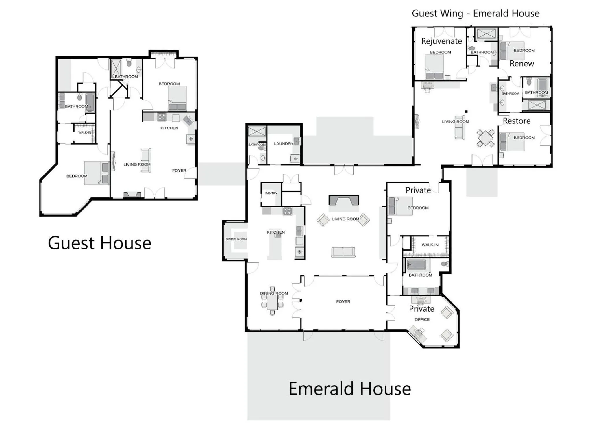 Floor plan in Riverbend Retreat Fla