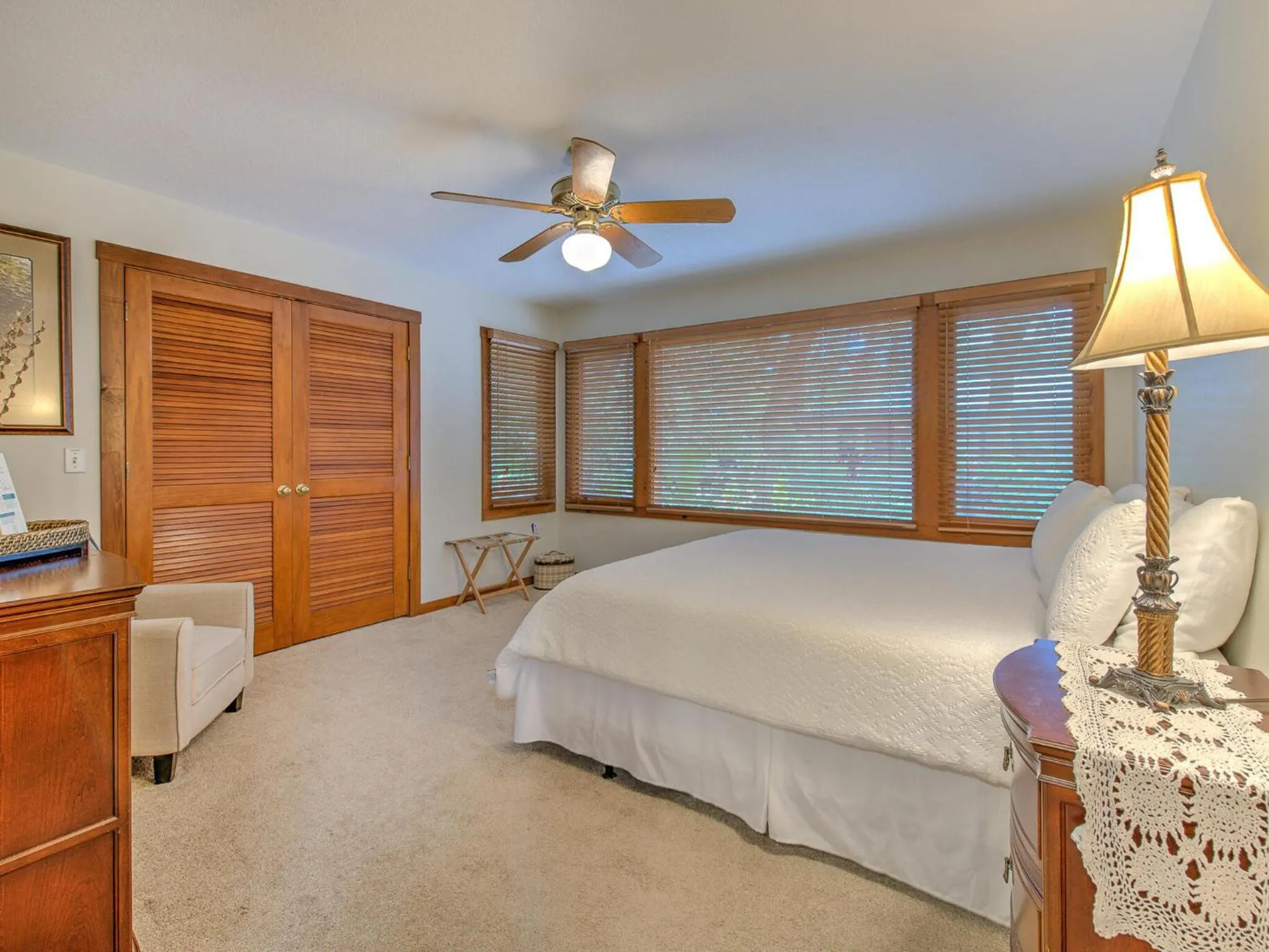 Bed in Riverbend Retreat Fla