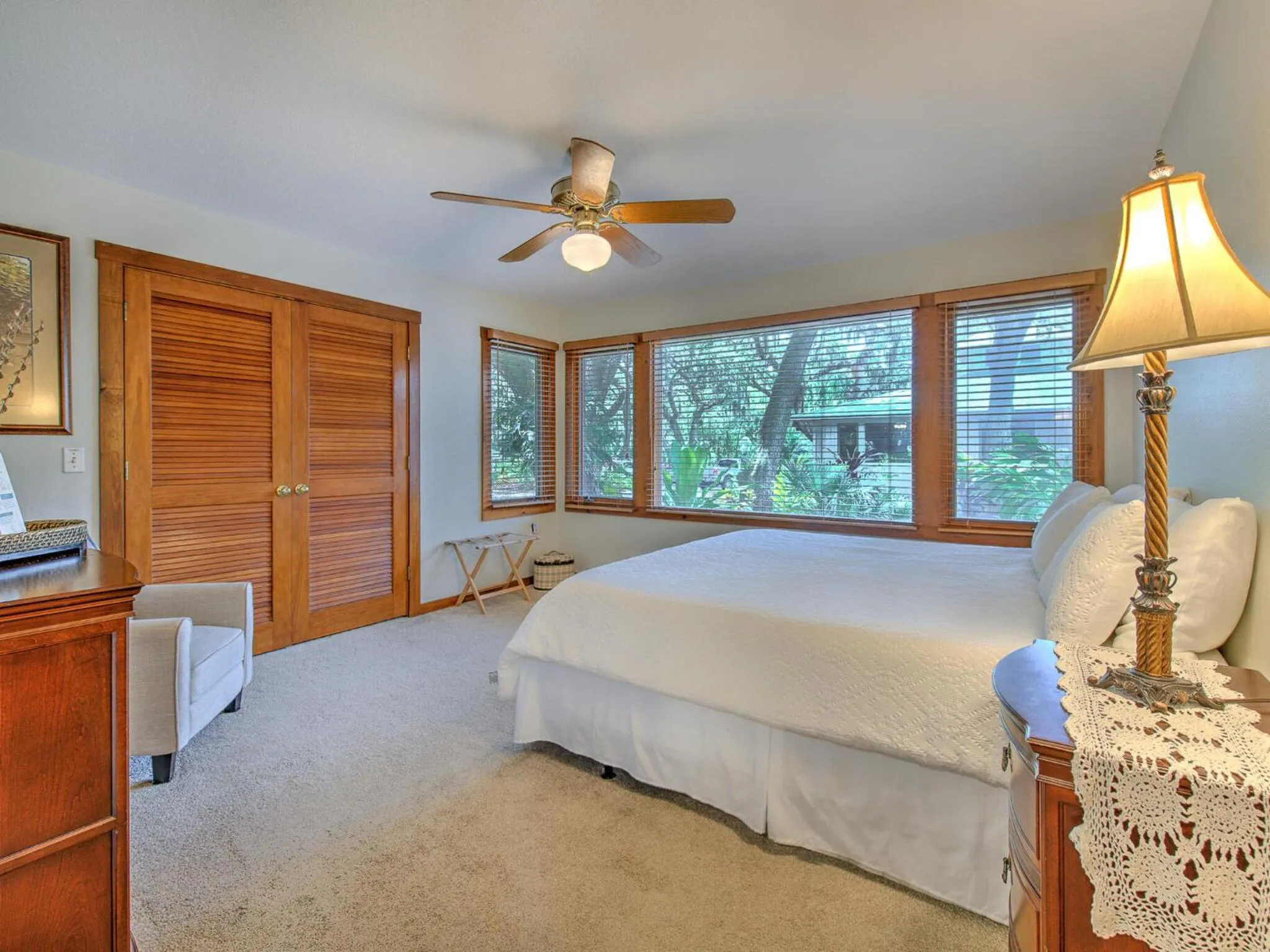 Bed in Riverbend Retreat Fla