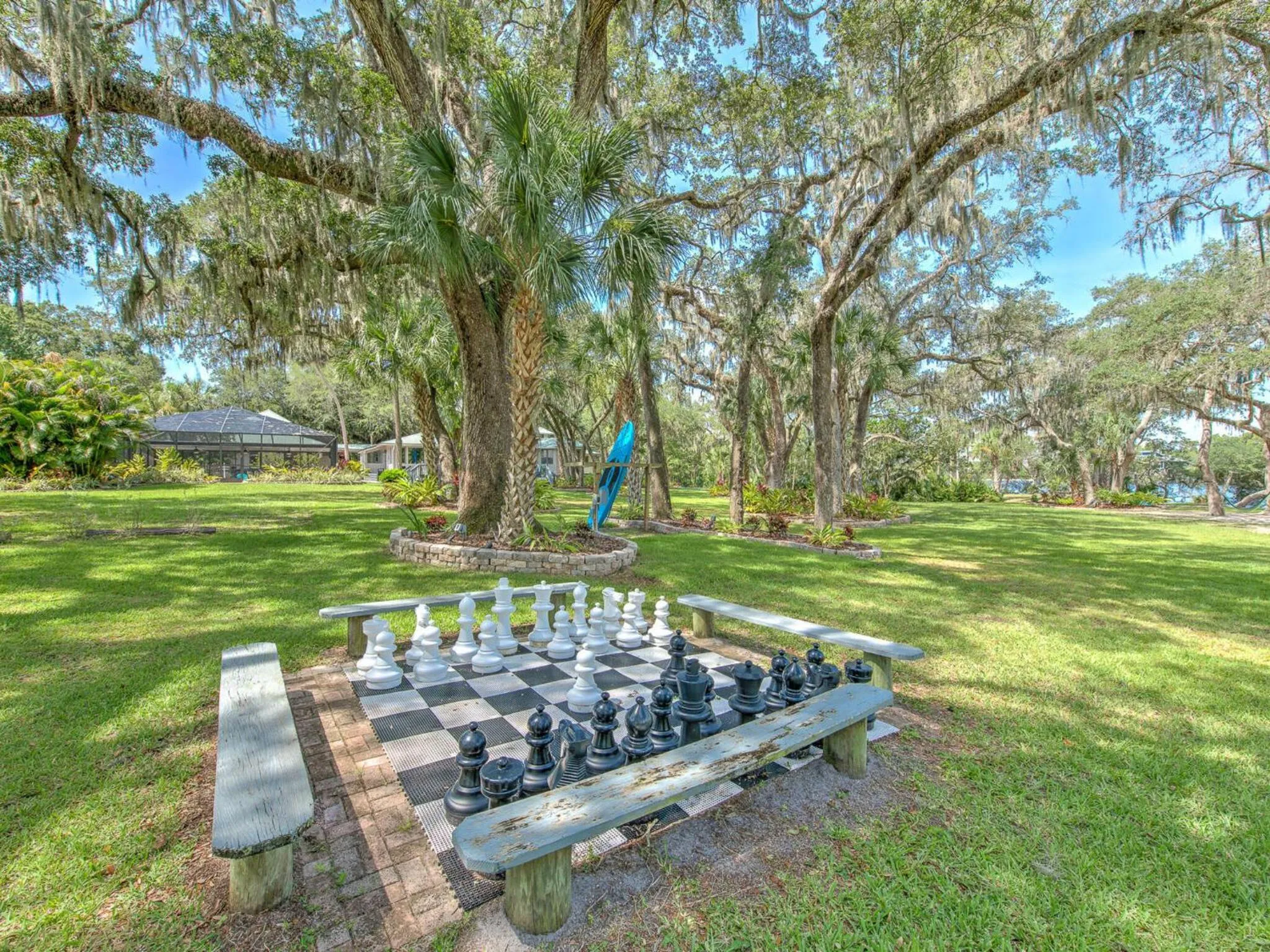 Natural landscape in Riverbend Retreat Fla