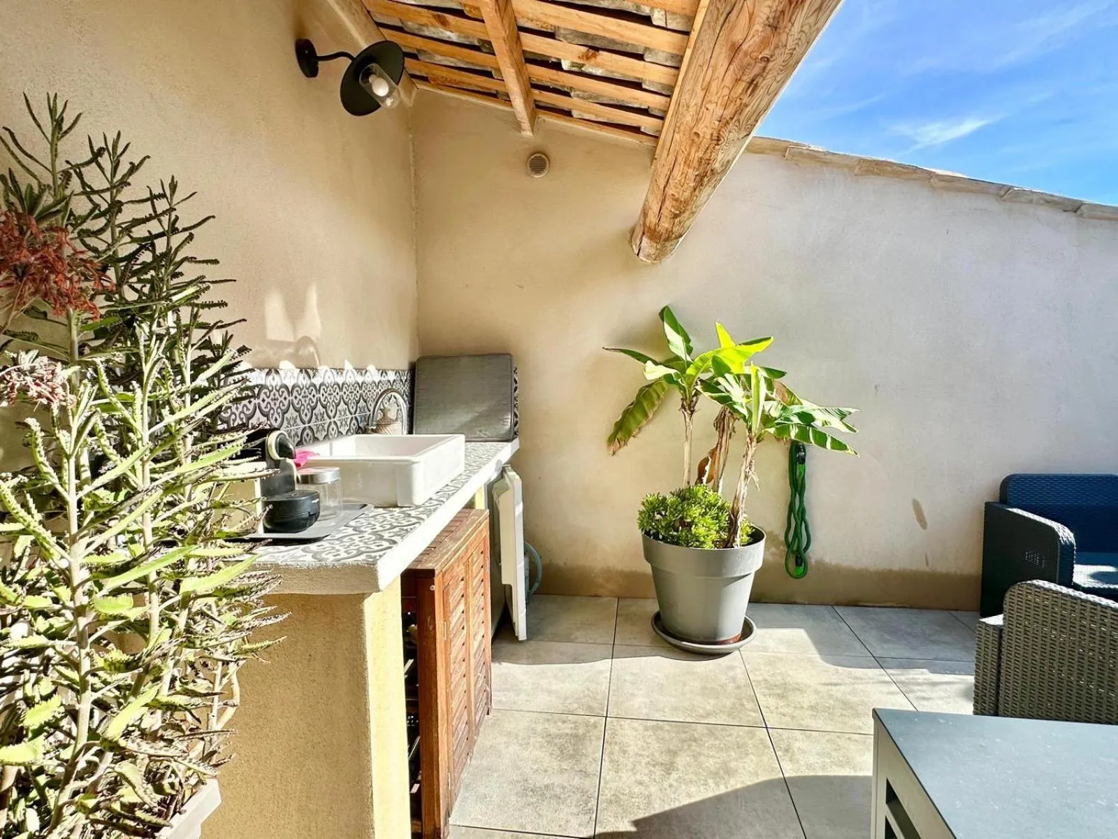 Patio in Home 12 les Vignes