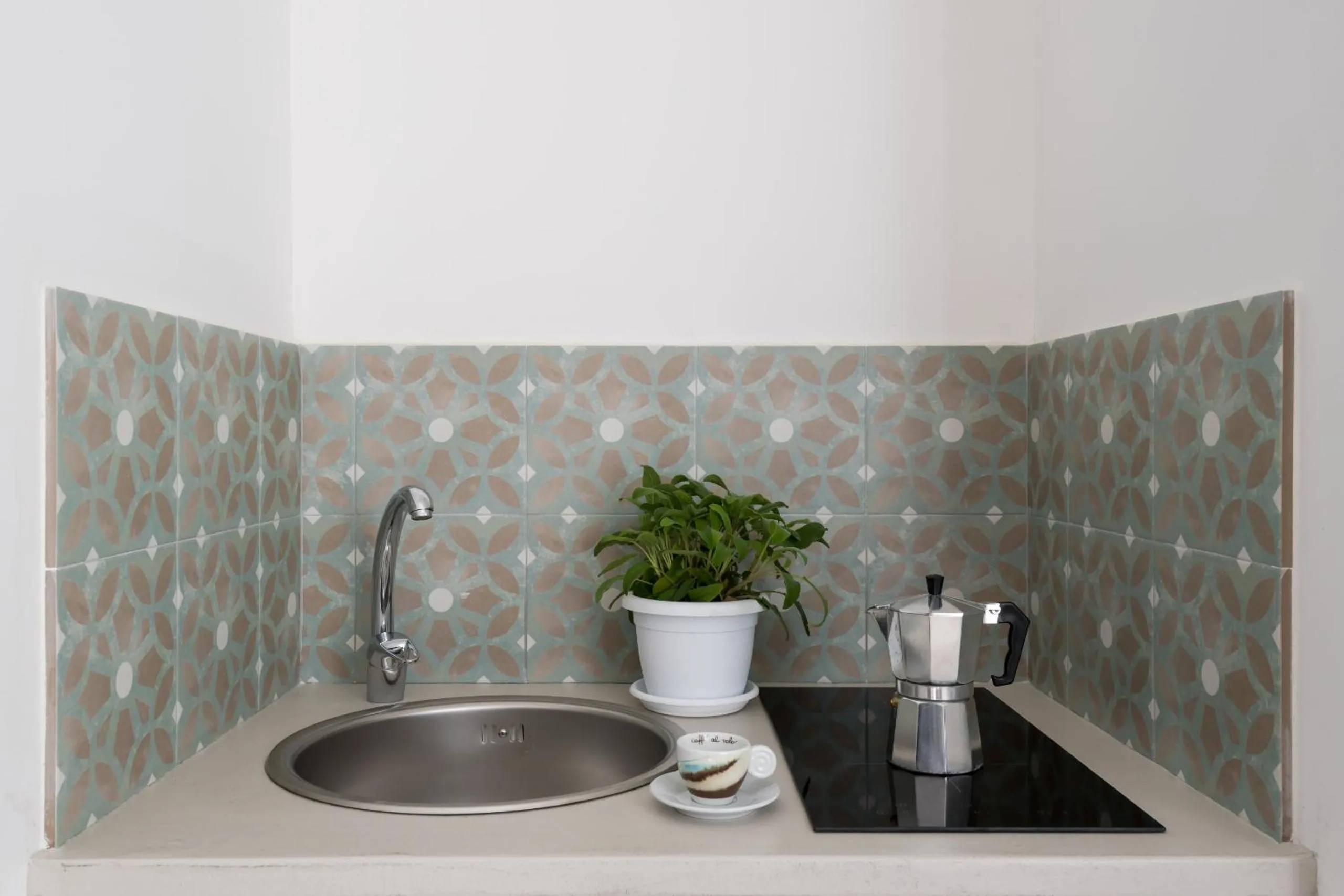 Kitchen or kitchenette in Wonderful Italy Suites