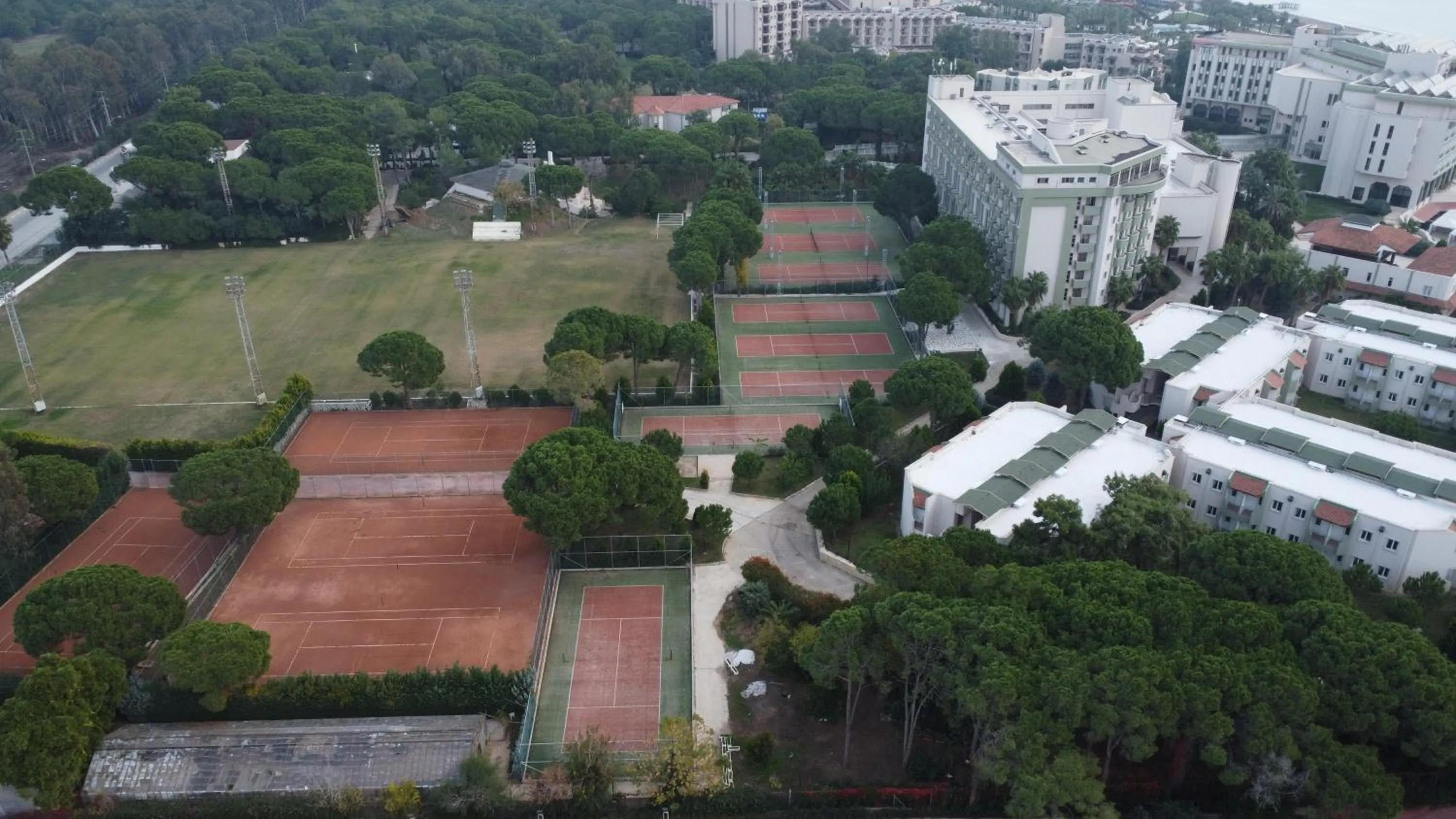 Tennis court in Adora Hotel & Resort