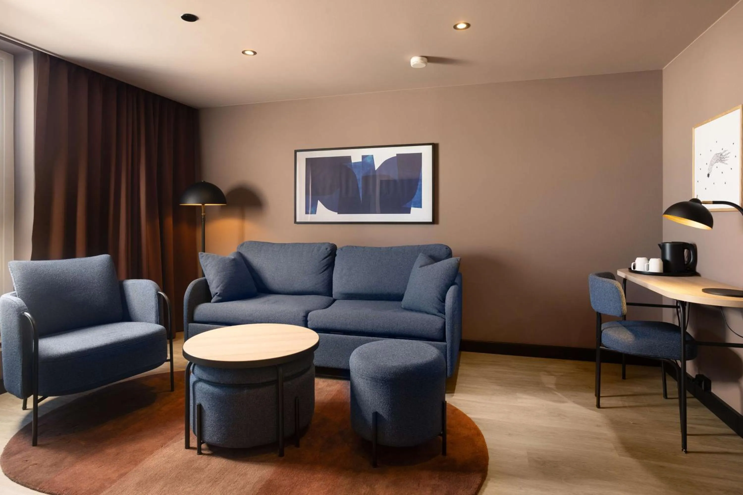 Bedroom in Scandic Victoria Oslo