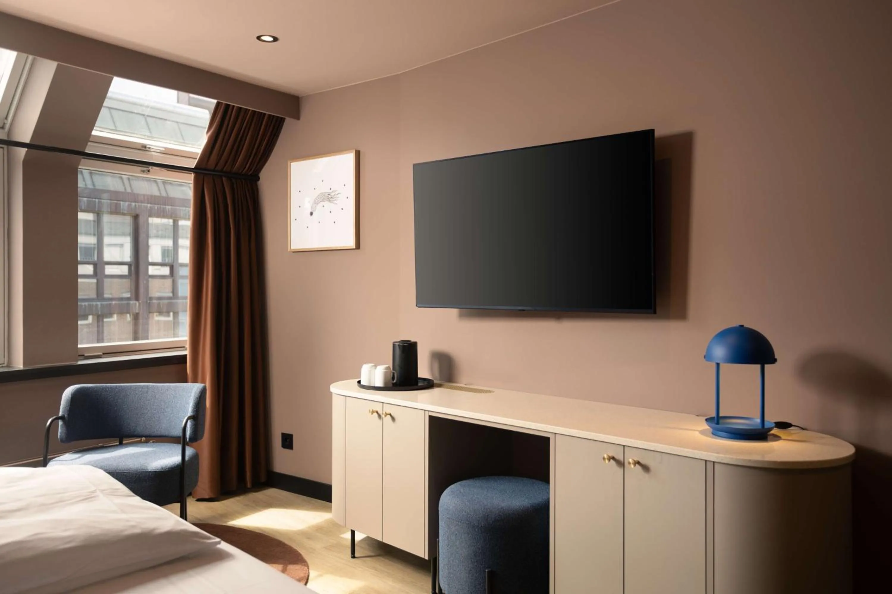 Bedroom, Bed in Scandic Victoria Oslo