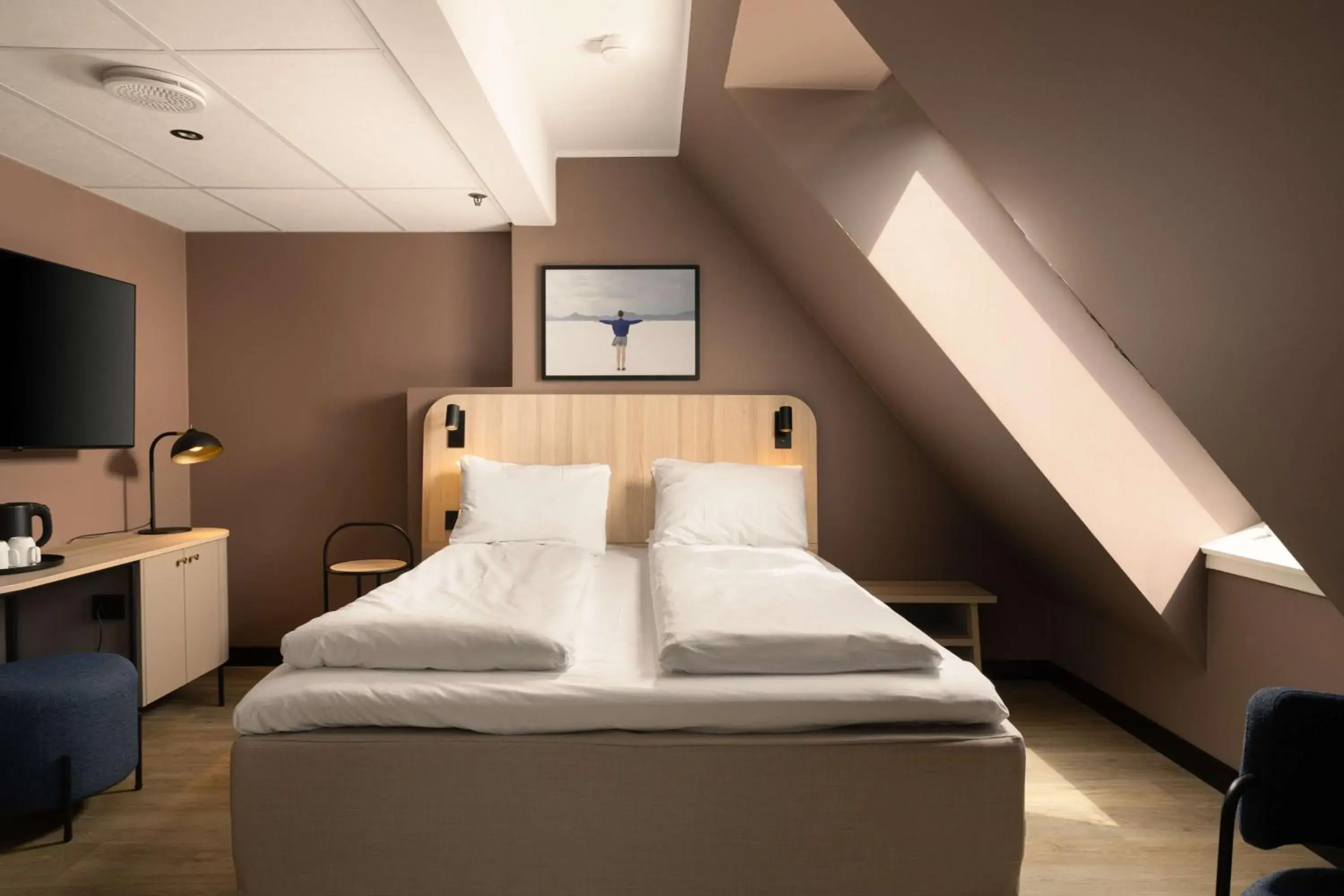 Bedroom, Bed in Scandic Victoria Oslo Bedroom, Bed in Scandic Victoria Oslo