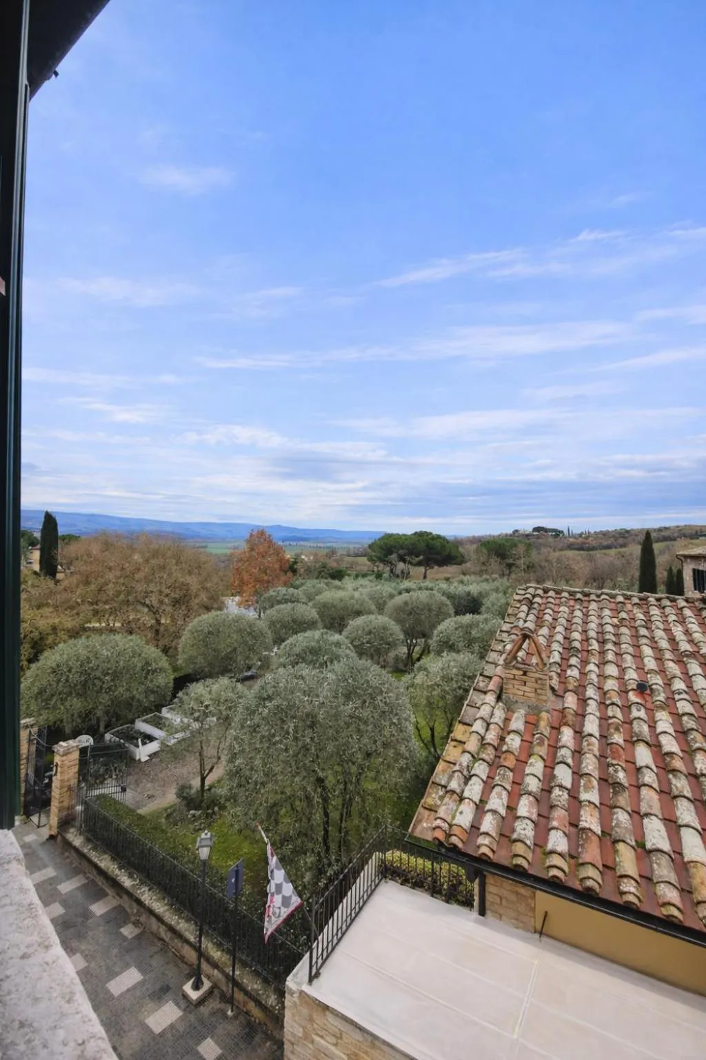 Garden view in Albergo Le Terme