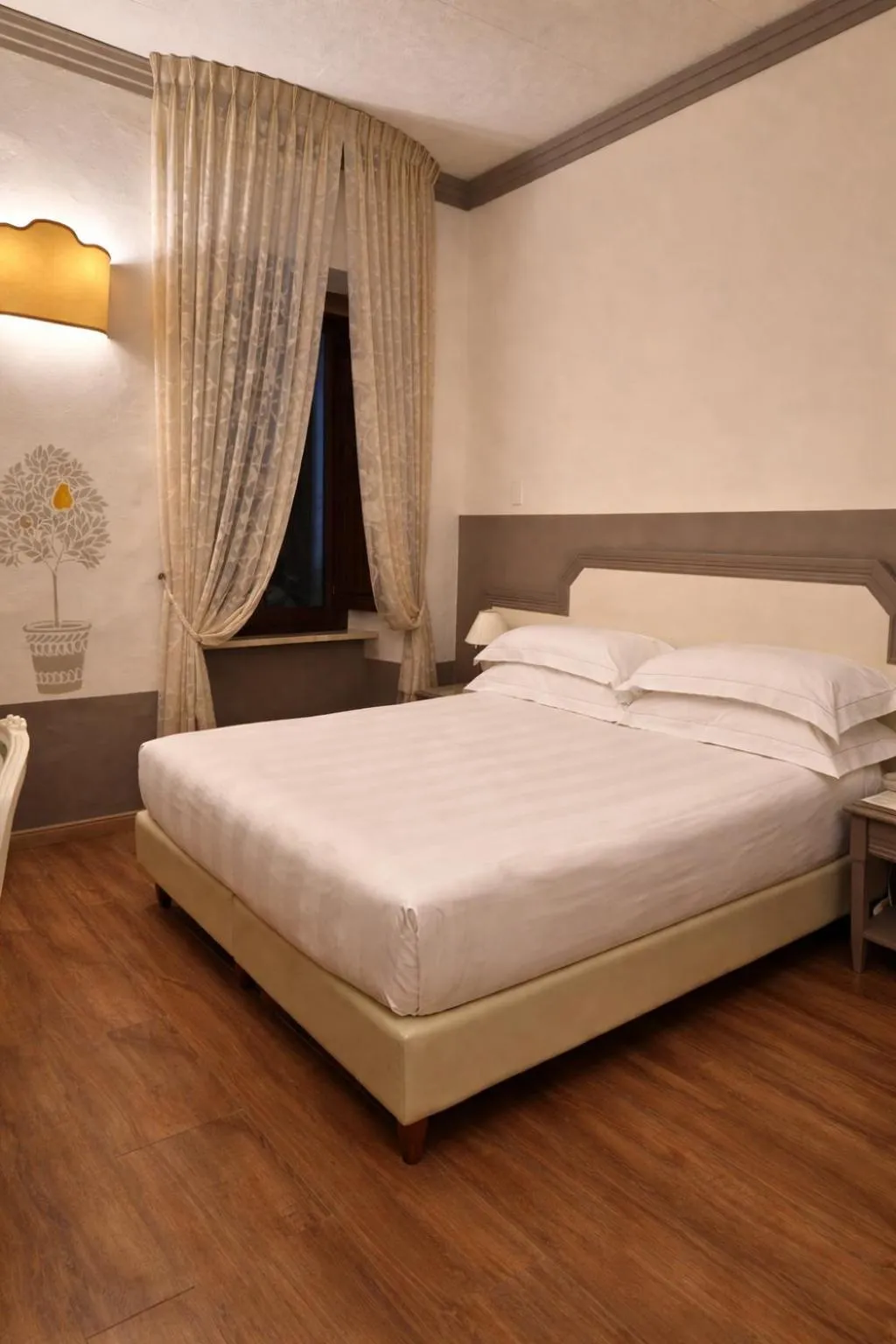 Bed in Albergo Le Terme