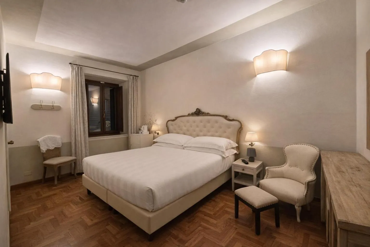Bed in Albergo Le Terme