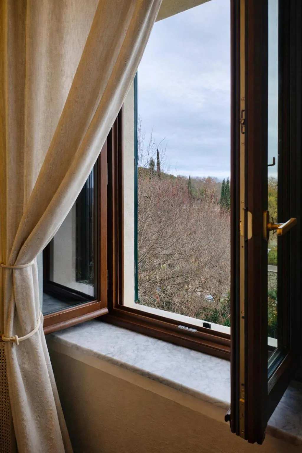 Garden view in Albergo Le Terme