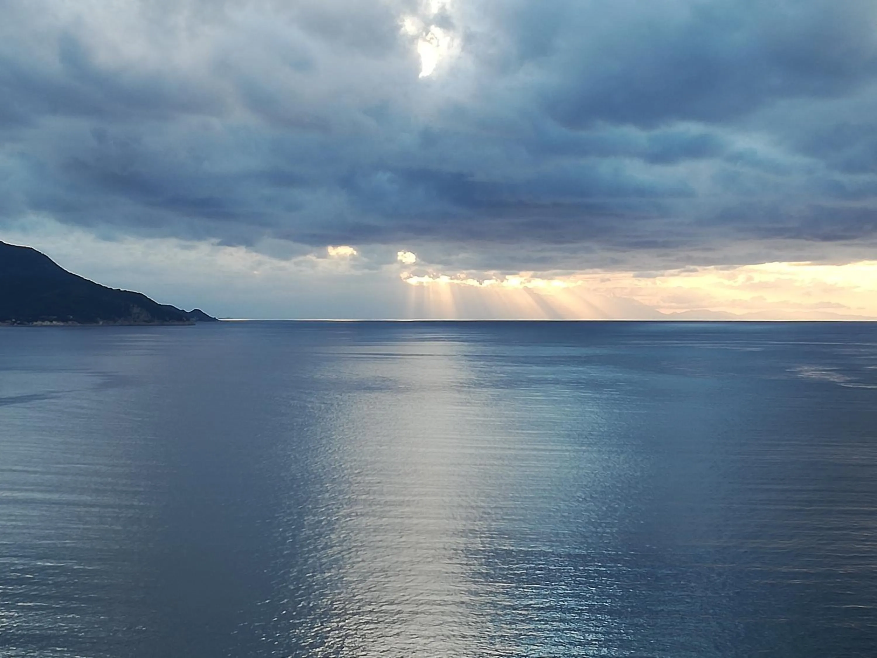 Sunset in Hotel Residence Villa San Giovanni