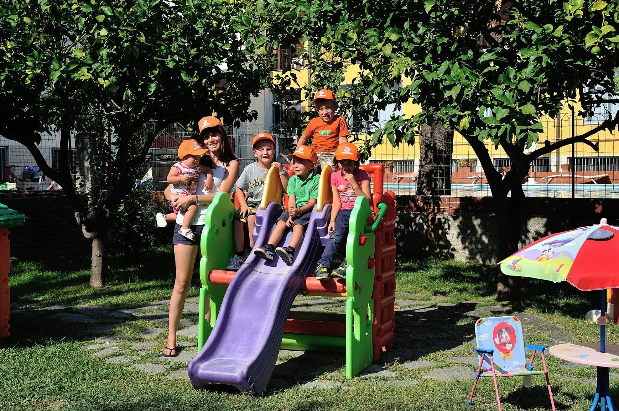 Kids's club in Raffy Family & Bike Hotel