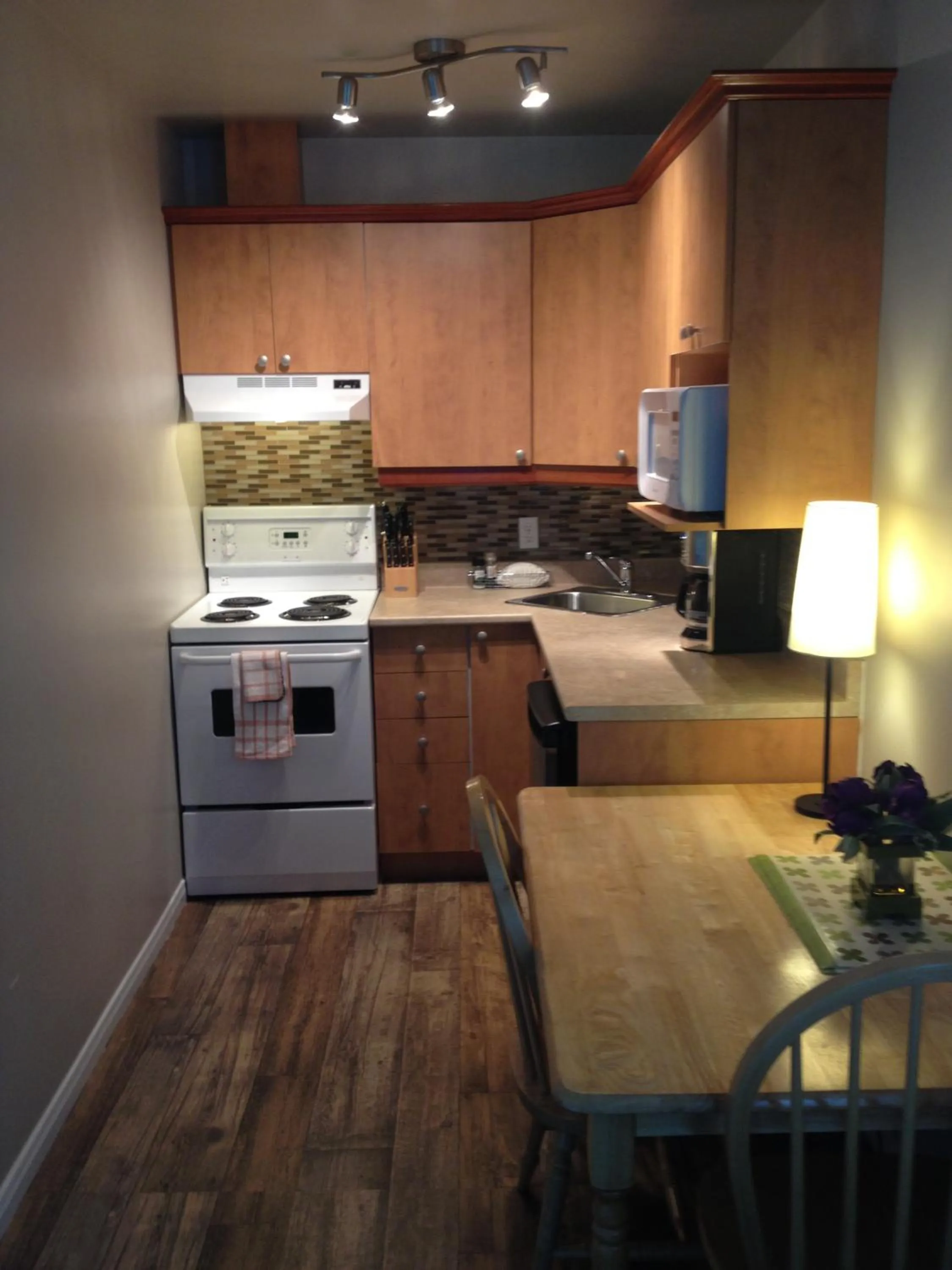 Kitchen or kitchenette in Studiotel Bromont