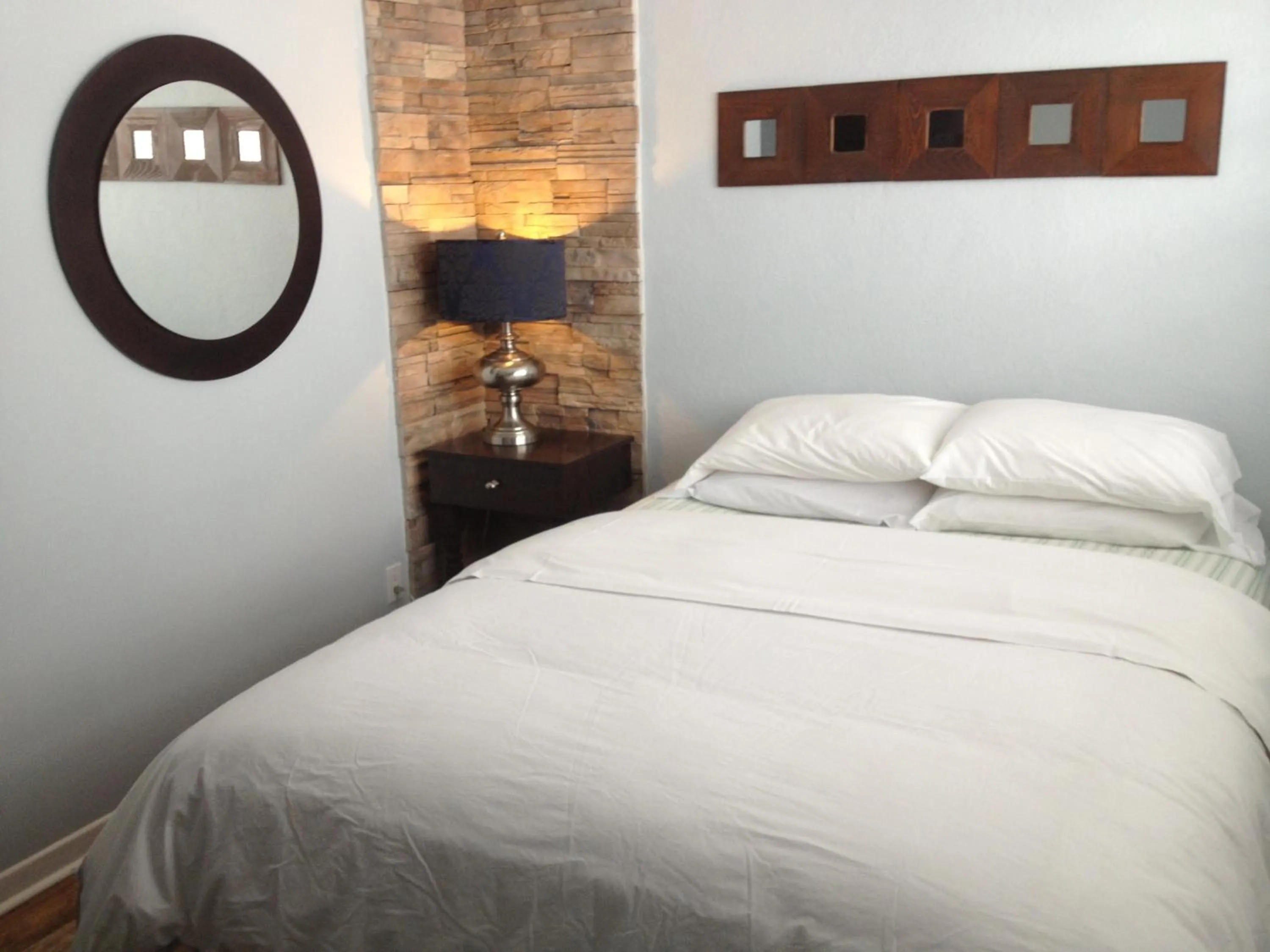 Bed in Studiotel Bromont