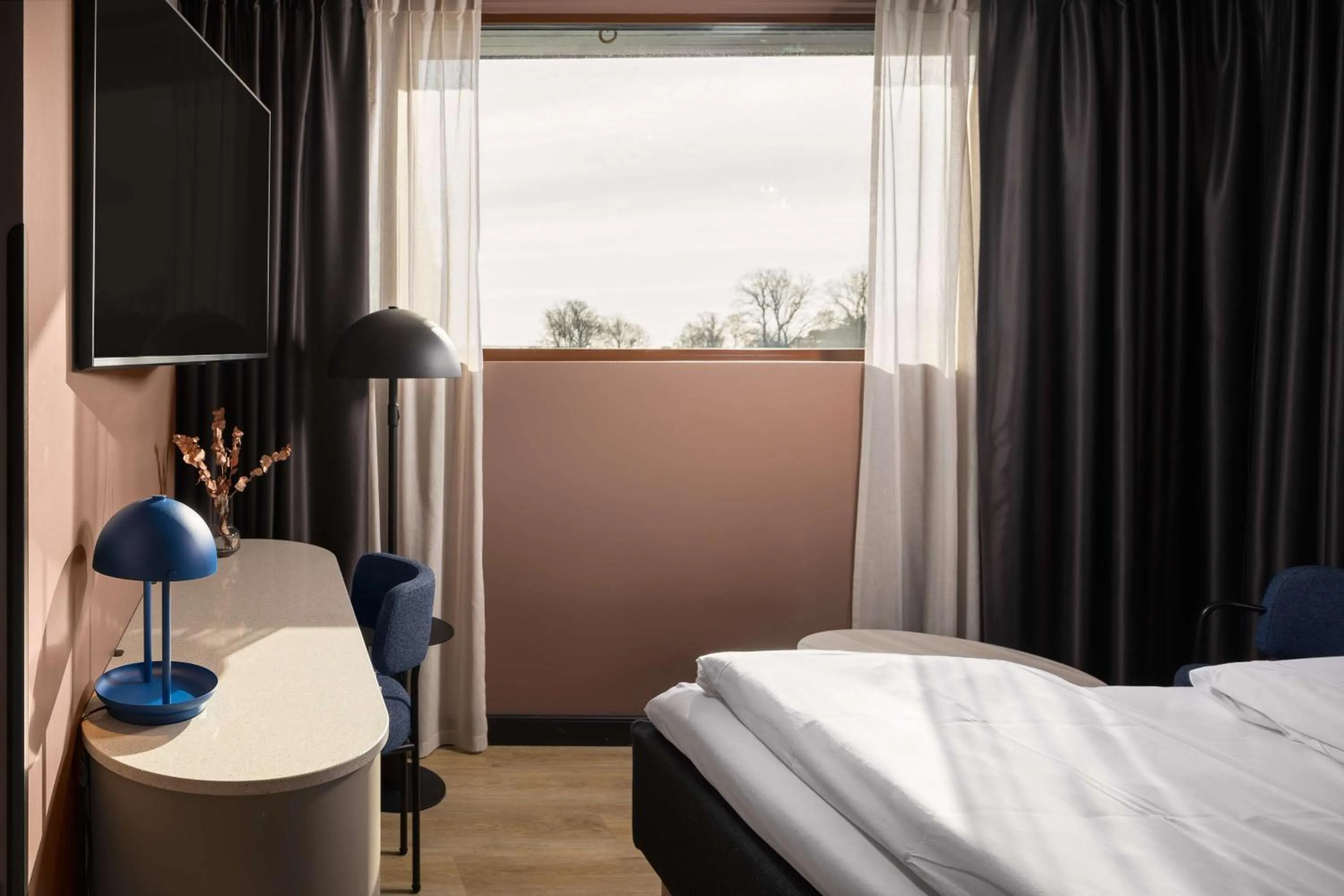 Bedroom, Bed in Scandic Sarpsborg