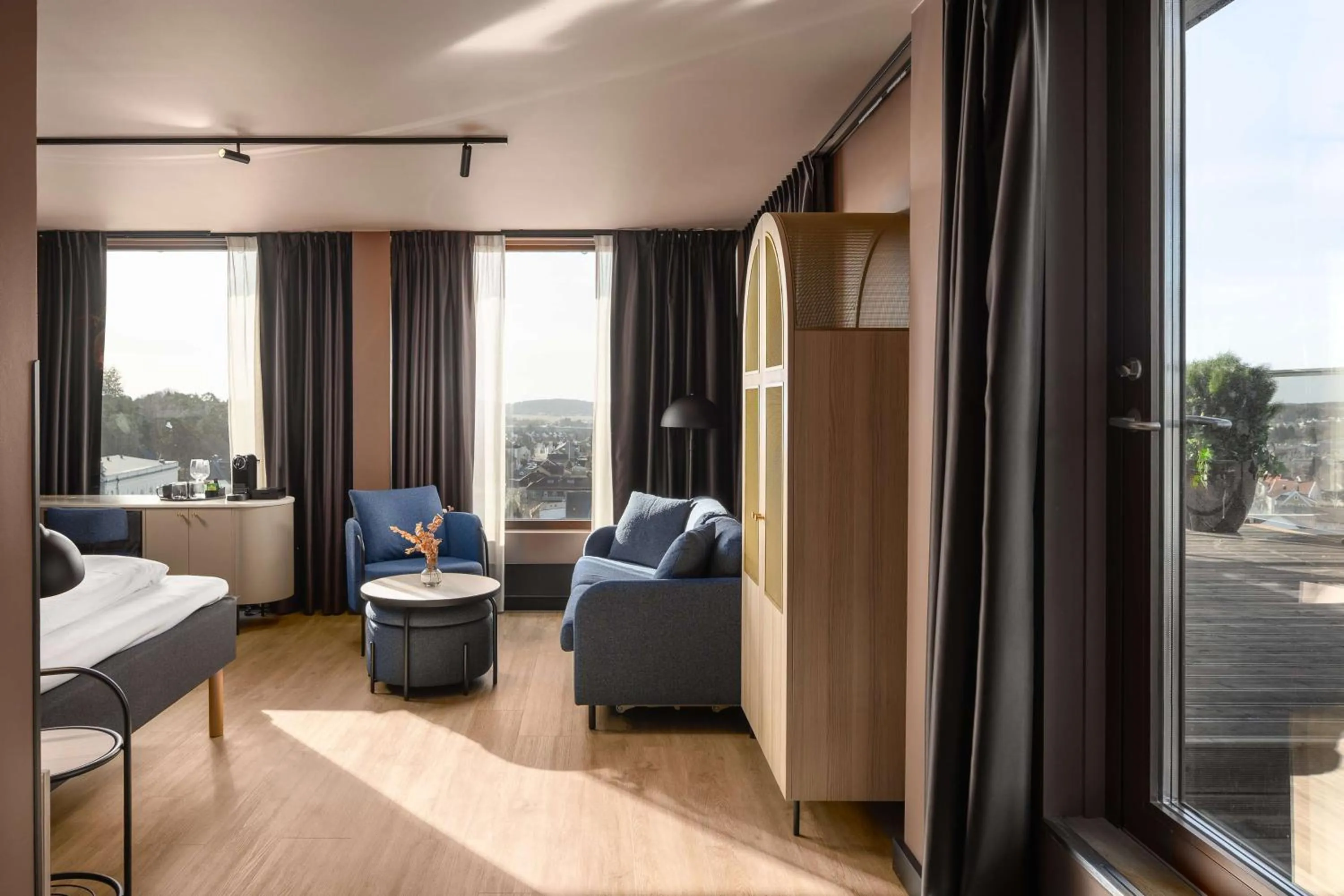 Bedroom, Bed in Scandic Sarpsborg