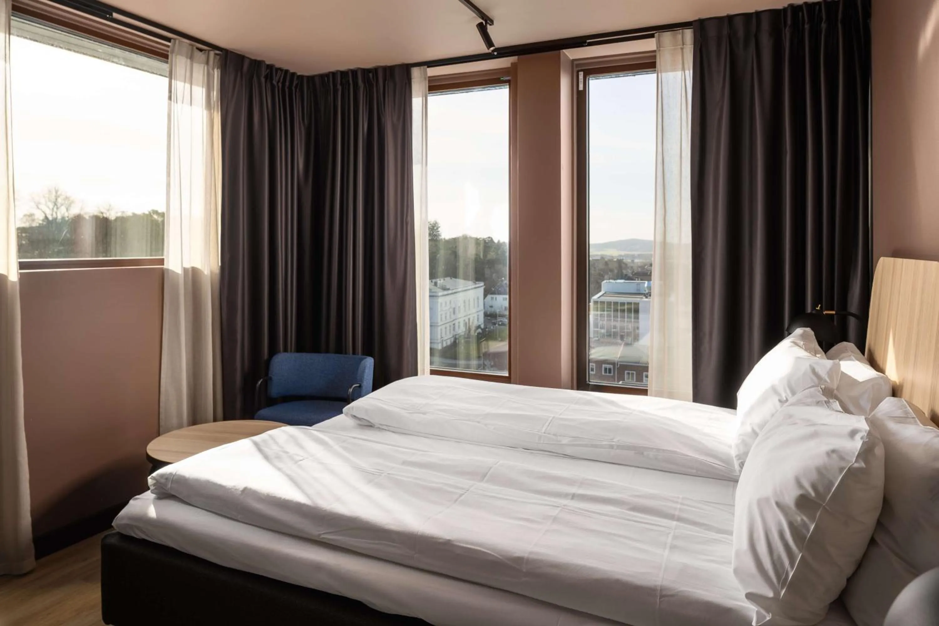 Bedroom, Bed in Scandic Sarpsborg