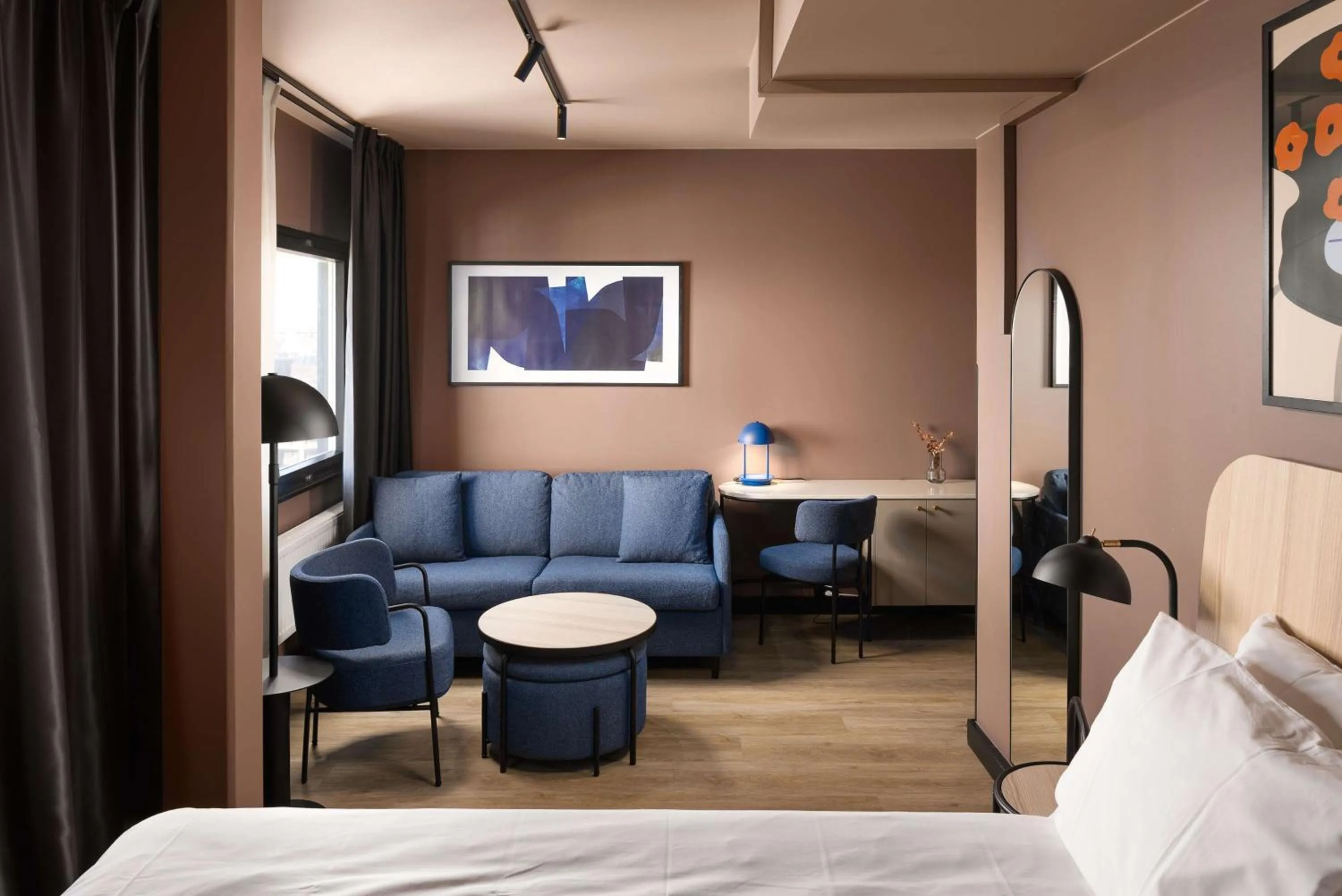 Bedroom, Bed in Scandic Sarpsborg