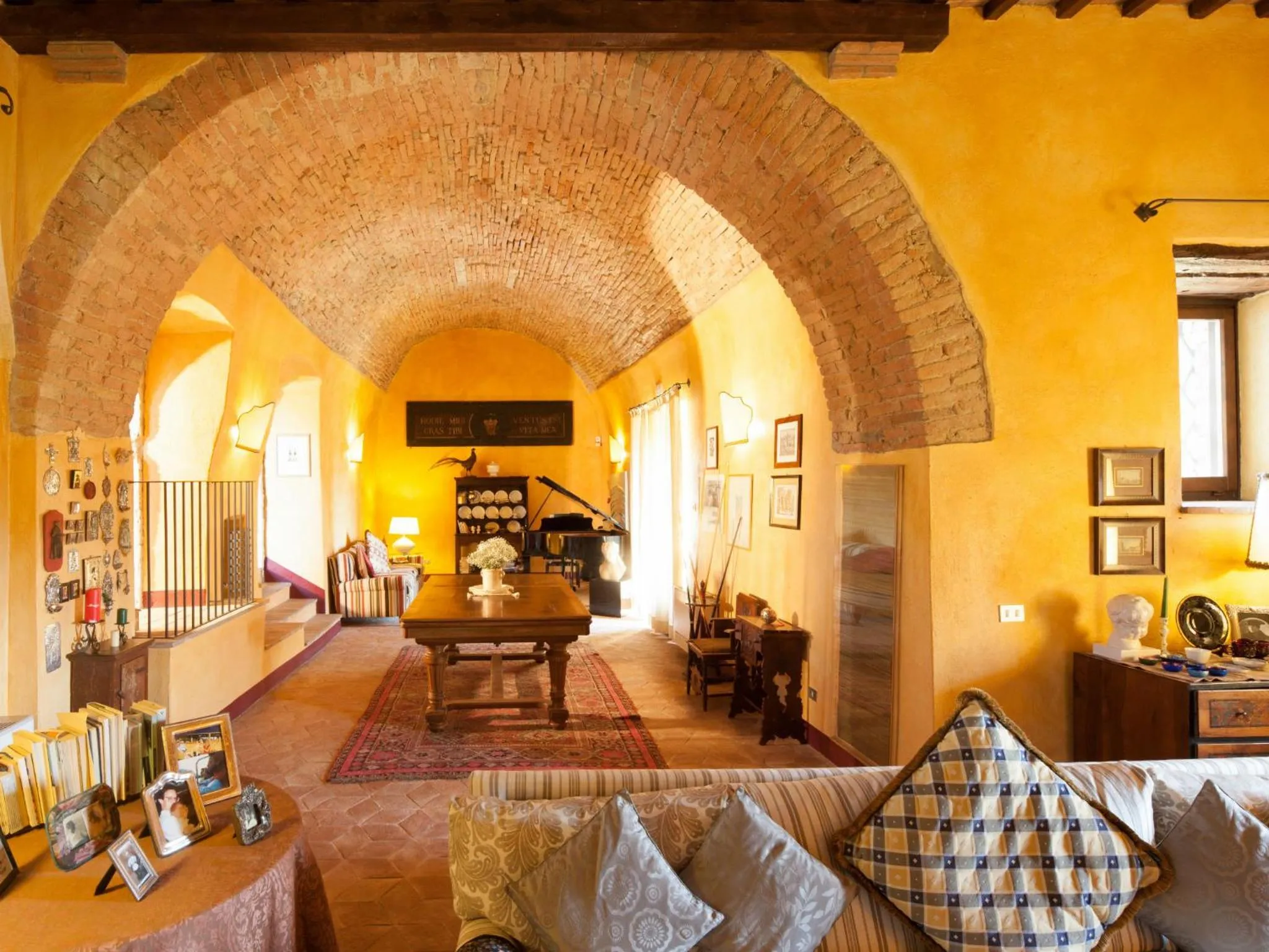 Living room in Tenuta Di Canonica