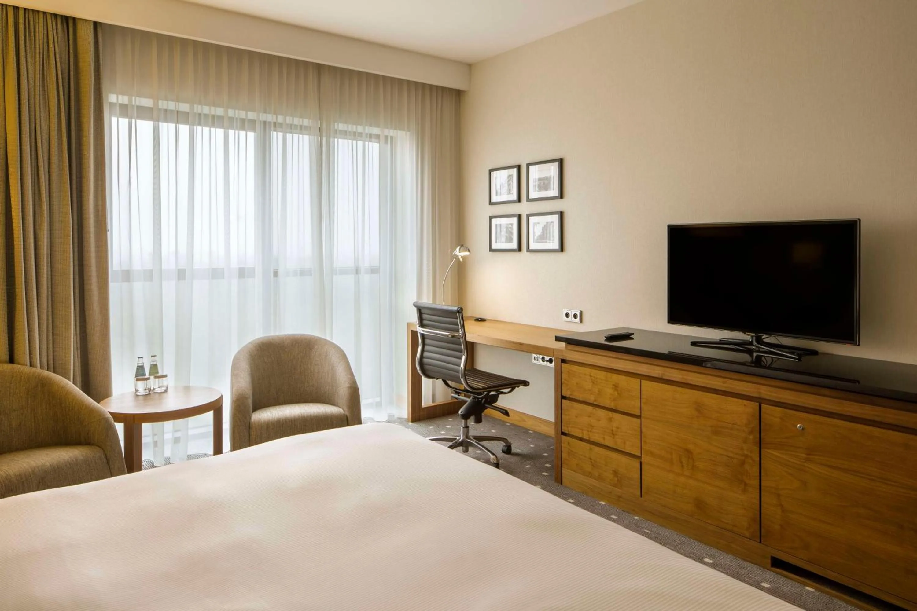 Bed in DoubleTree by Hilton Łódź