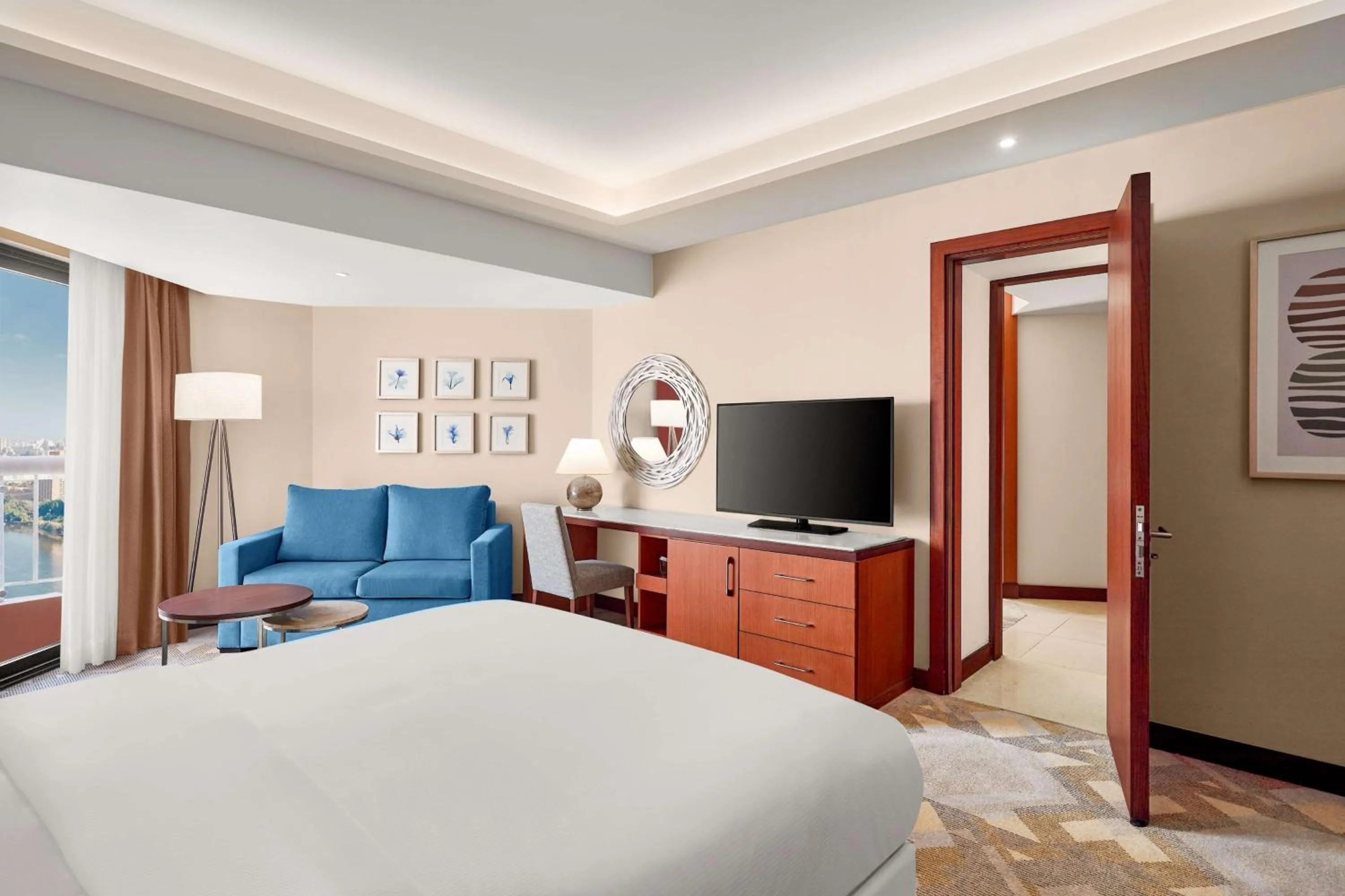 Bed in Ramses Hilton Hotel & Casino