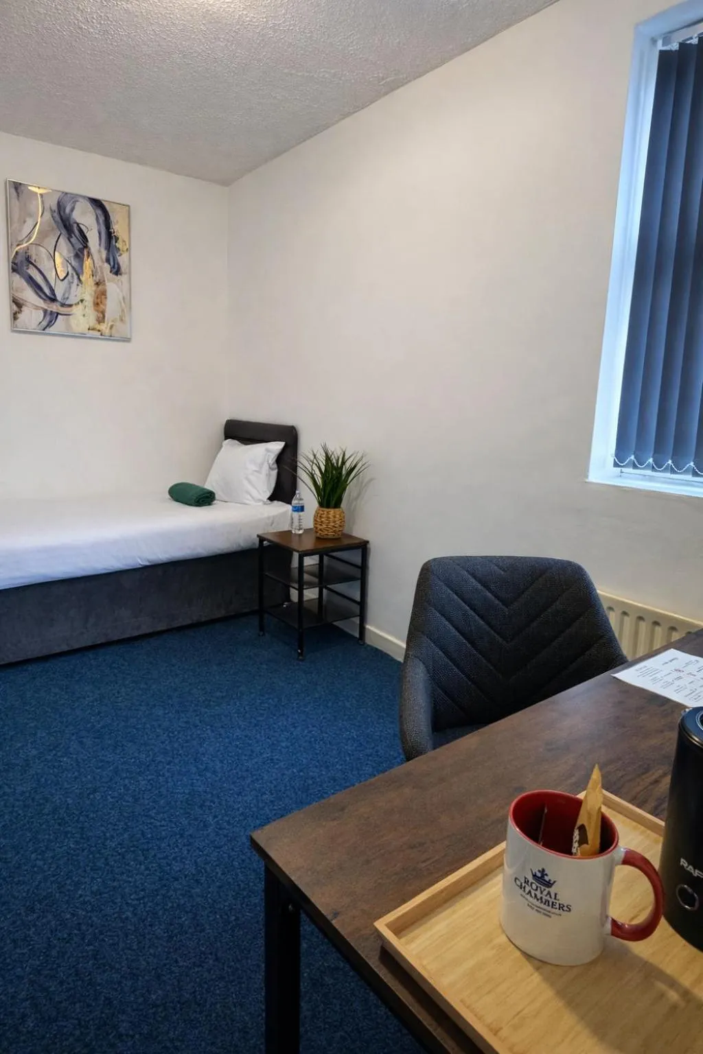 Seating area in Royal Chambers Liverpool