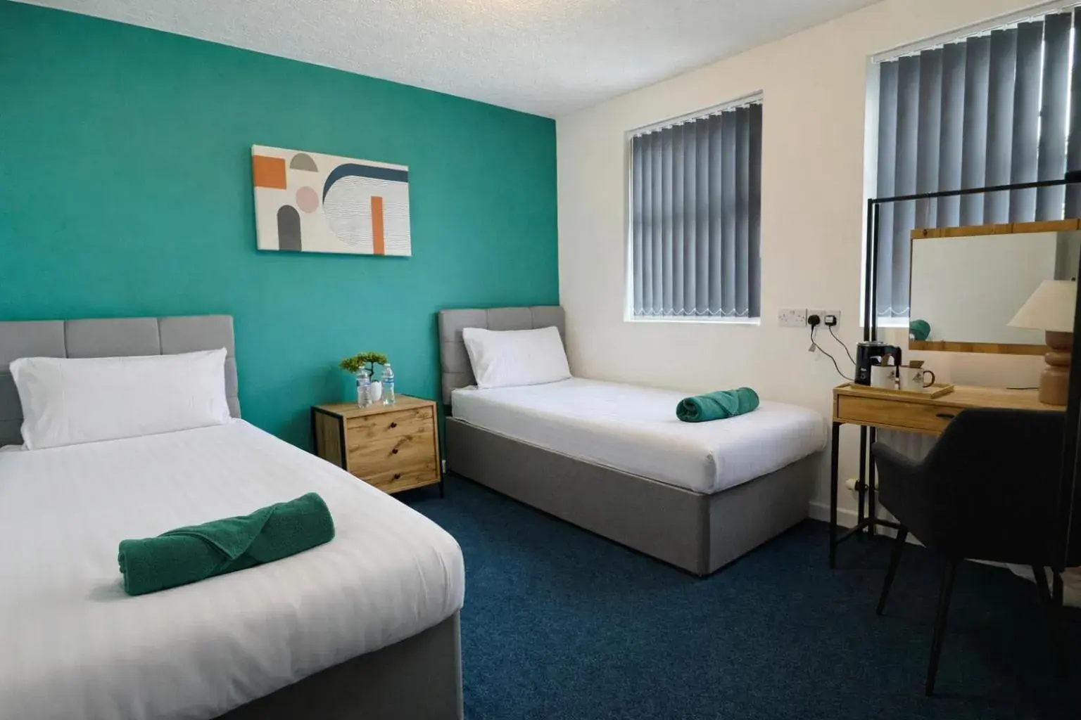 Twin Room with Shared Bathroom in Royal Chambers Liverpool Twin Room with Shared Bathroom in Royal Chambers Liverpool