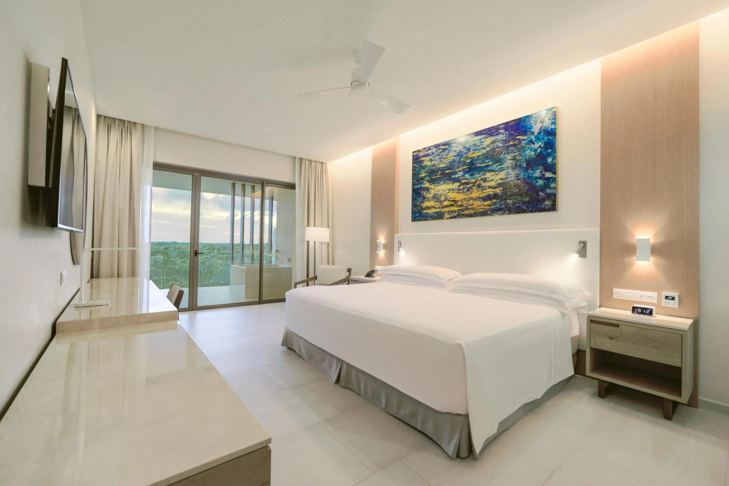 Bedroom, Bed in Barceló Maya Riviera - All Inclusive Adults Only